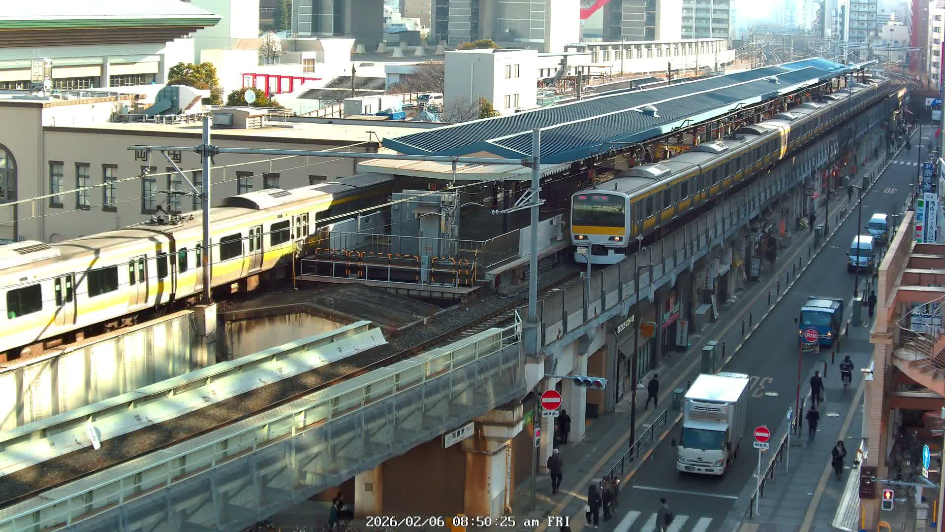 Tokyo, Sumida, Ryogoku Kokugikan Sumo Arena Museum & Yokoami Town ( 東京・墨田区両国国技館・横網町 ) Live Cam - 2 Chome, Ryogoku, Sumida-ku, Tokyo, Kantō, Honshu, Japan
