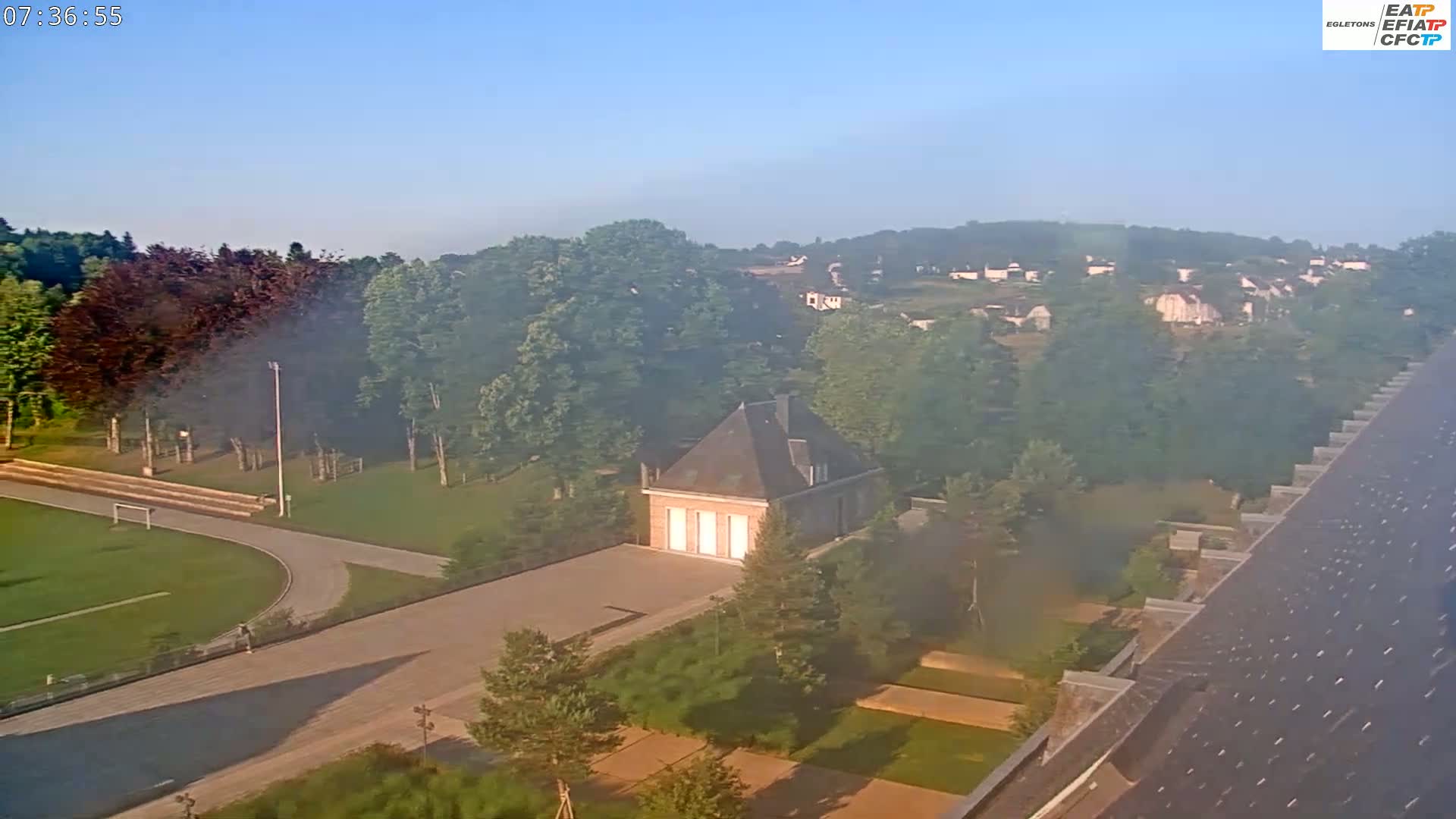 Egletons Village, Boulevard l'Eatp Live Cam - Ussel, Correze, Nouvelle-Aquitaine, France