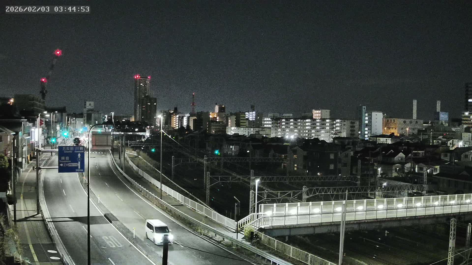 Yokohama, East  Kanagawa Ward View from Higashikanagawa ( 横浜市東神奈川区 東神奈川からの眺め ) Live Cam- Tatemachi, Kanagawa-ku, Yokohama, Kanagawa, Kanto, Honshu, Japan