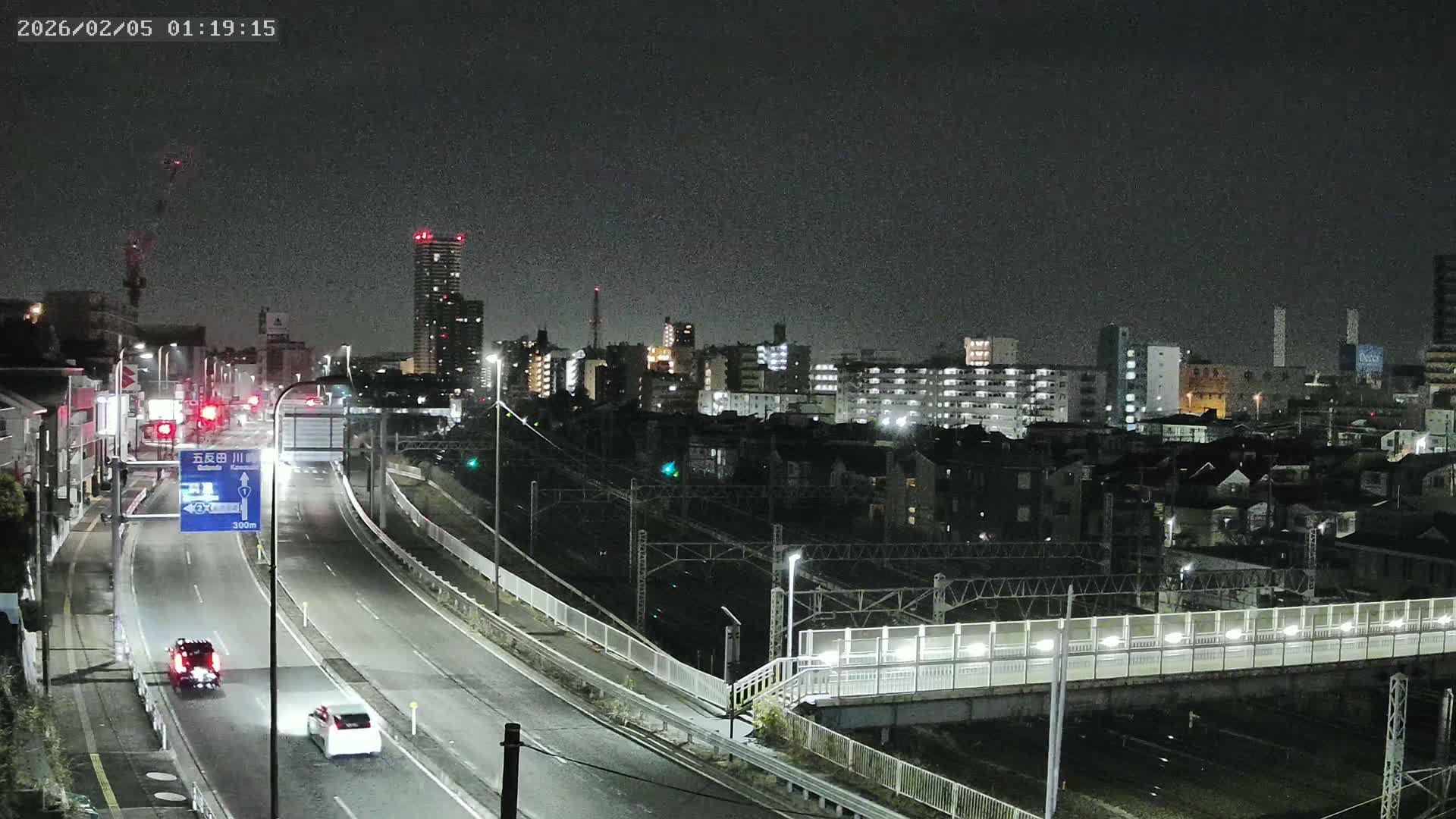 Yokohama, East  Kanagawa Ward View from Higashikanagawa ( 横浜市東神奈川区 東神奈川からの眺め ) Live Cam- Tatemachi, Kanagawa-ku, Yokohama, Kanagawa, Kanto, Honshu, Japan