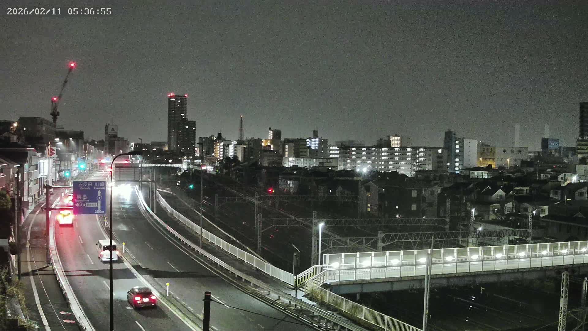 Yokohama, East  Kanagawa Ward View from Higashikanagawa ( 横浜市東神奈川区 東神奈川からの眺め ) Live Cam- Tatemachi, Kanagawa-ku, Yokohama, Kanagawa, Kanto, Honshu, Japan