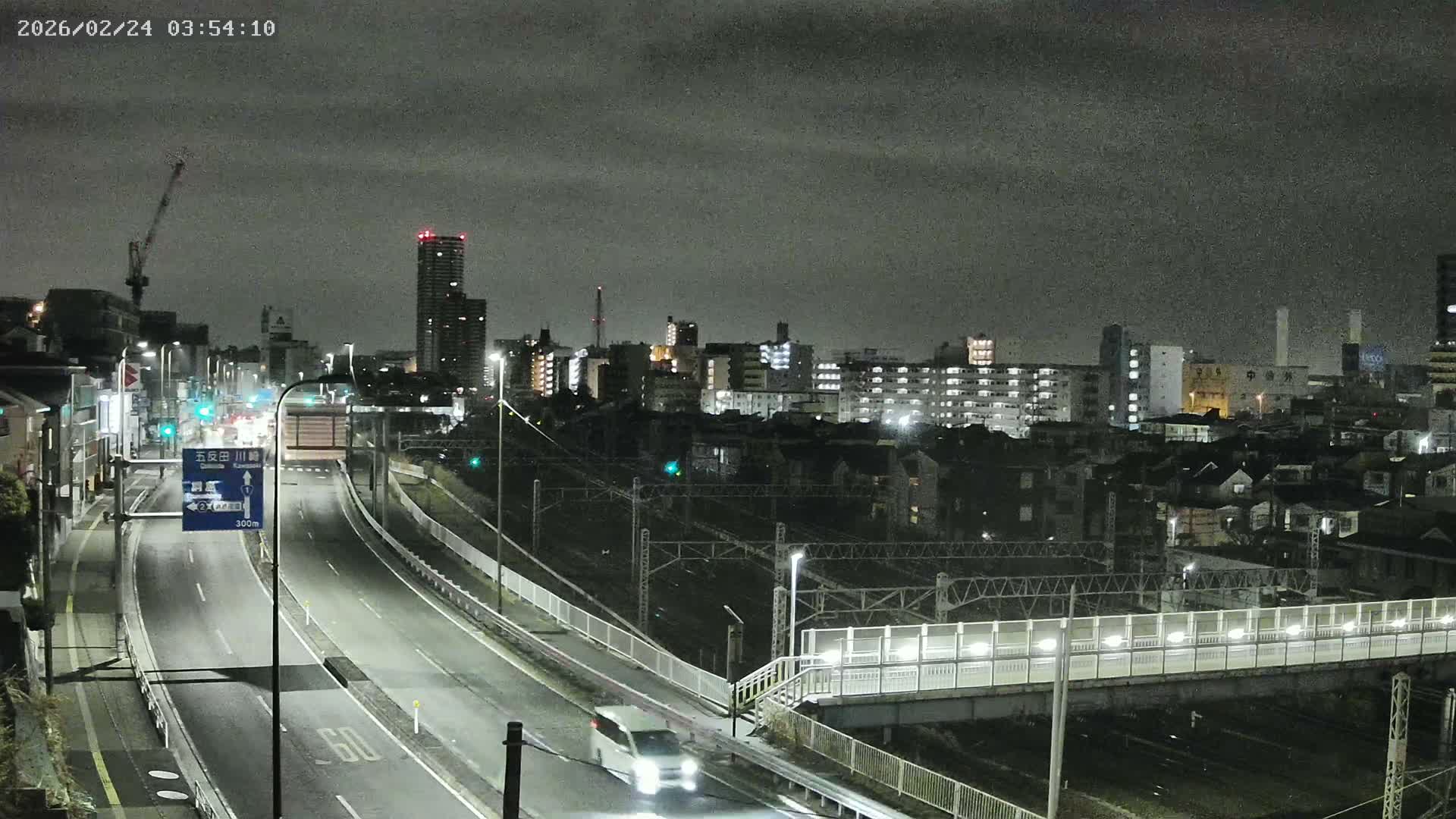 Yokohama, East  Kanagawa Ward View from Higashikanagawa ( 横浜市東神奈川区 東神奈川からの眺め ) Live Cam- Tatemachi, Kanagawa-ku, Yokohama, Kanagawa, Kanto, Honshu, Japan