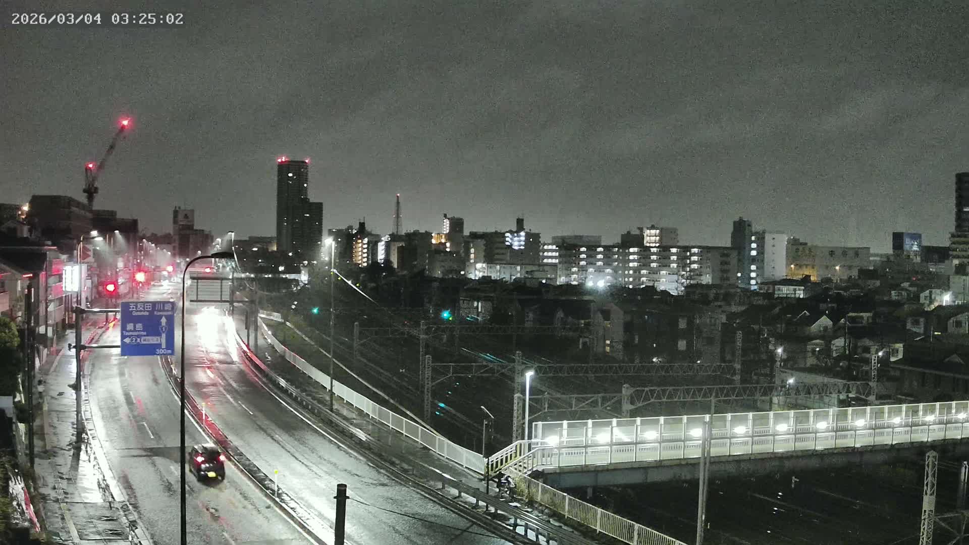 Yokohama, East  Kanagawa Ward View from Higashikanagawa ( 横浜市東神奈川区 東神奈川からの眺め ) Live Cam- Tatemachi, Kanagawa-ku, Yokohama, Kanagawa, Kanto, Honshu, Japan