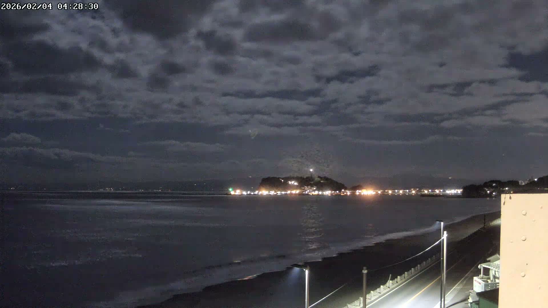 Kanagawa, Kamakura, Shichirigahama Beach & Mount Fuji View ( 神奈川、鎌倉、七里ヶ浜、富士山の眺め ) Live Cam -1 Chome, Shichirigahama, Kamakura, Kanagawa, Kanto, Honshu, Japan 