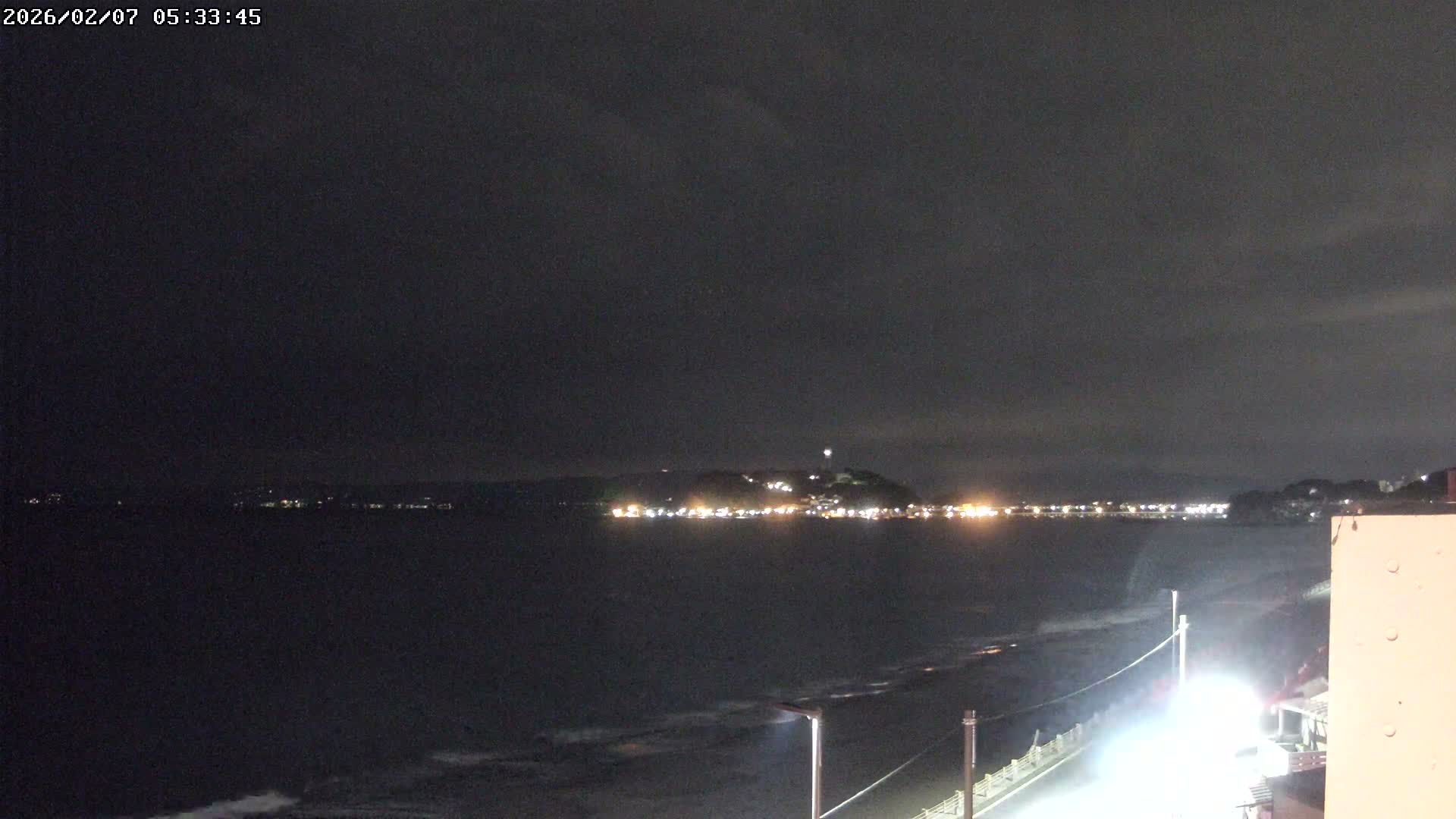 Kanagawa, Kamakura, Shichirigahama Beach & Mount Fuji View ( 神奈川、鎌倉、七里ヶ浜、富士山の眺め ) Live Cam -1 Chome, Shichirigahama, Kamakura, Kanagawa, Kanto, Honshu, Japan 