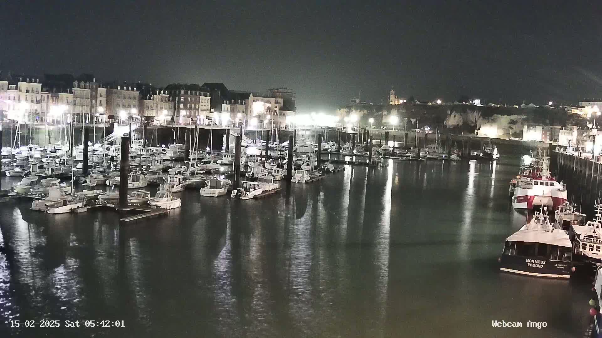 Dieppe, Port de Plaisance Marine Live Cam - Dieppe, Seine-Maritime, Normandie, France