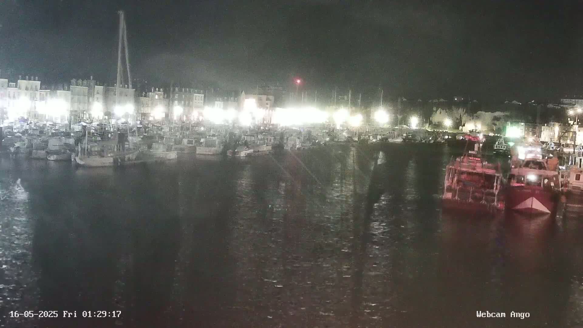 Dieppe, Port de Plaisance Marine Live Cam - Dieppe, Seine-Maritime, Normandie, France
