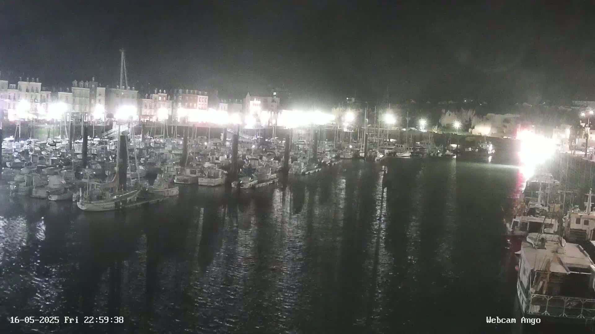 Dieppe, Port de Plaisance Marine Live Cam - Dieppe, Seine-Maritime, Normandie, France