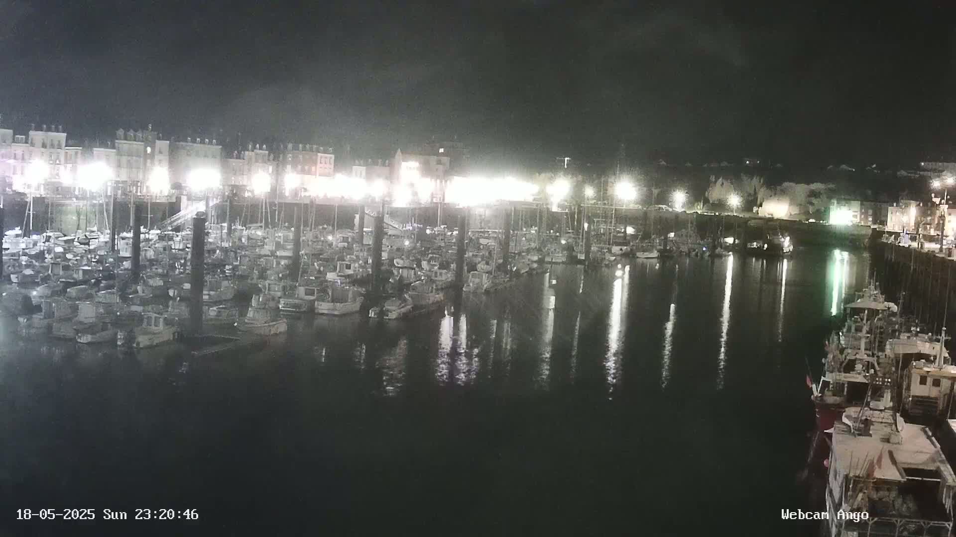 Dieppe, Port de Plaisance Marine Live Cam - Dieppe, Seine-Maritime, Normandie, France