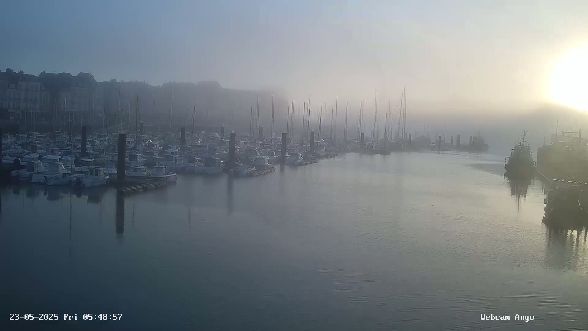 Dieppe, Port de Plaisance Marine Live Cam - Dieppe, Seine-Maritime, Normandie, France