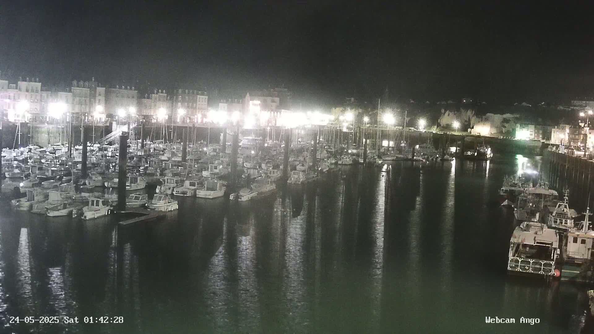 Dieppe, Port de Plaisance Marine Live Cam - Dieppe, Seine-Maritime, Normandie, France