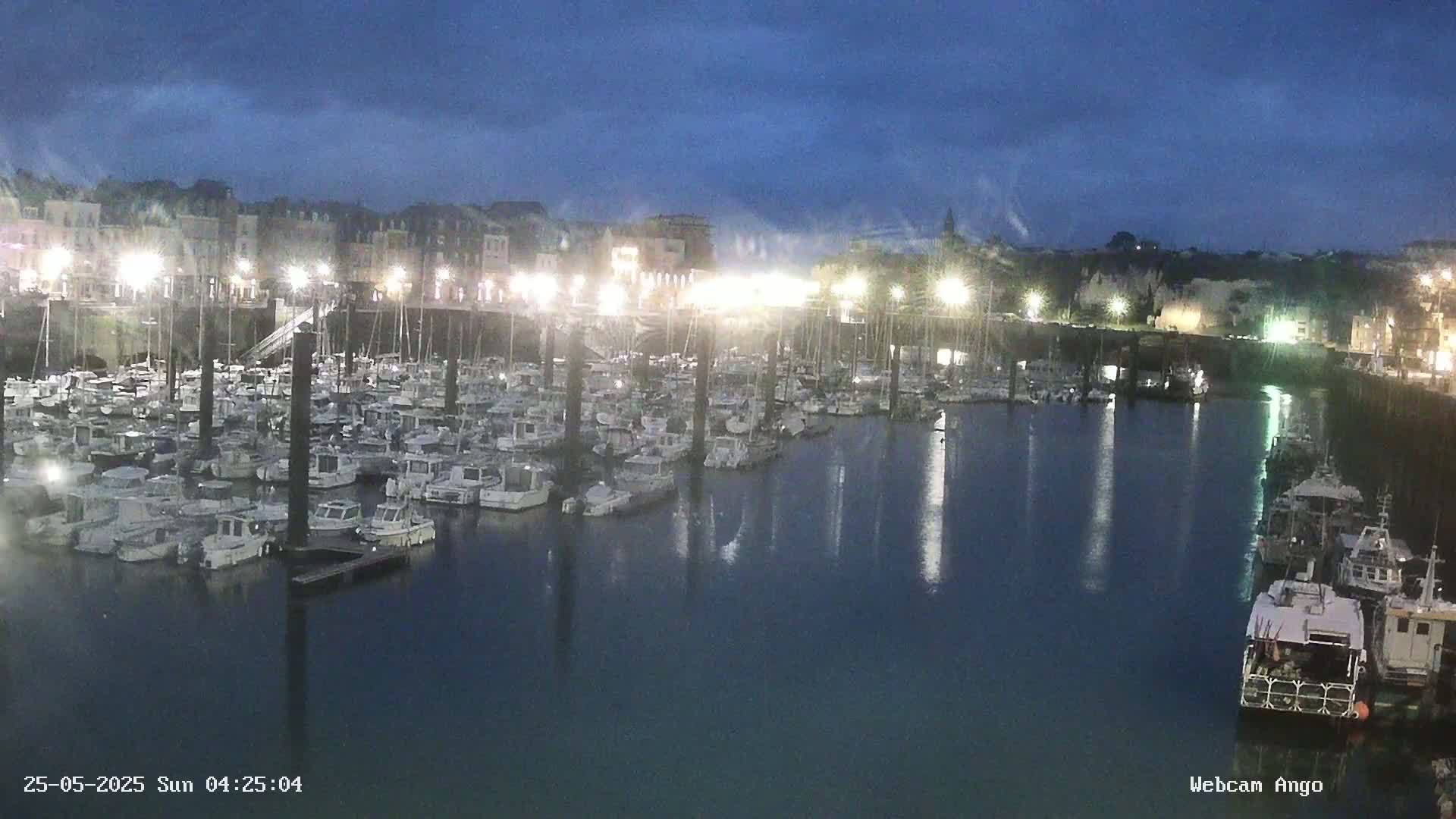 Dieppe, Port de Plaisance Marine Live Cam - Dieppe, Seine-Maritime, Normandie, France