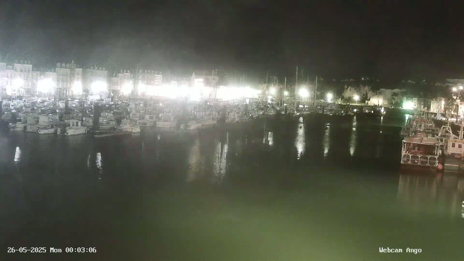 Dieppe, Port de Plaisance Marine Live Cam - Dieppe, Seine-Maritime, Normandie, France
