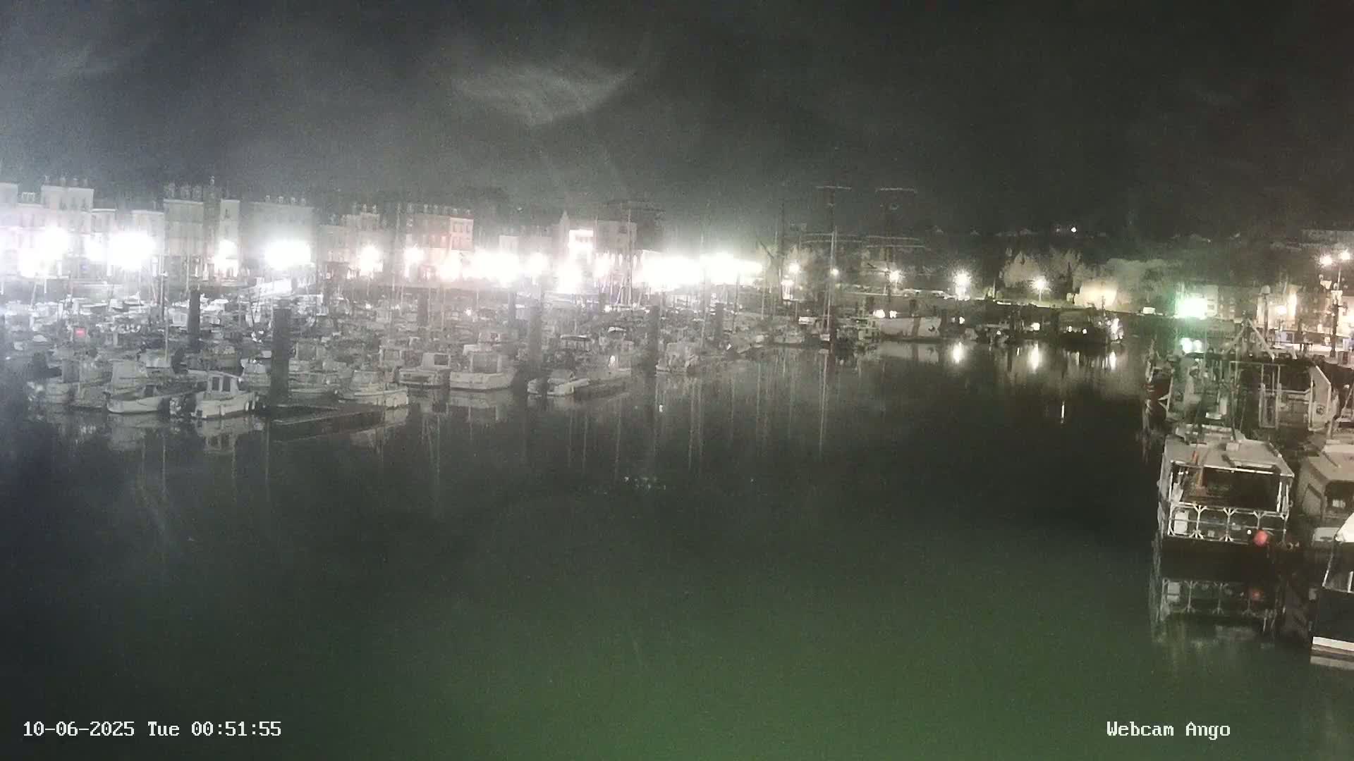 Dieppe, Port de Plaisance Marine Live Cam - Dieppe, Seine-Maritime, Normandie, France