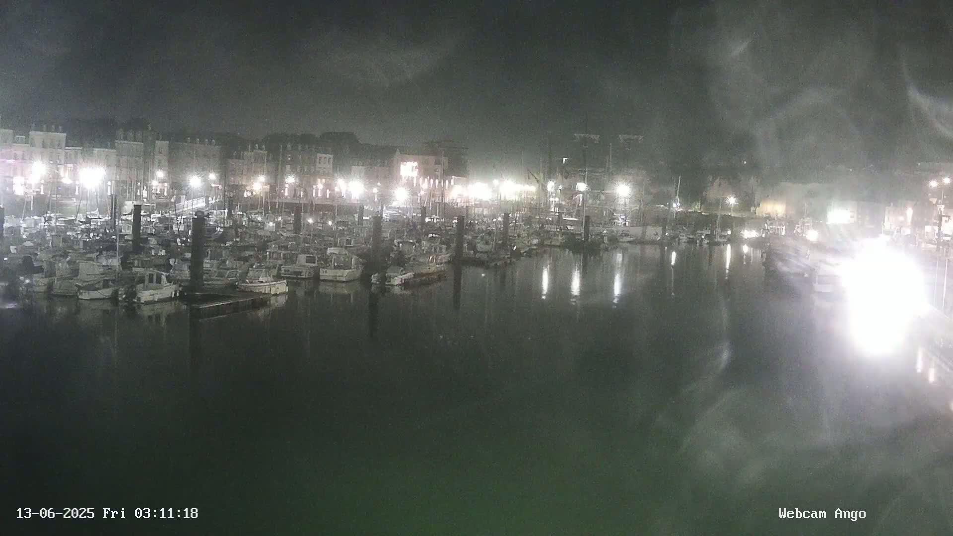 Dieppe, Port de Plaisance Marine Live Cam - Dieppe, Seine-Maritime, Normandie, France