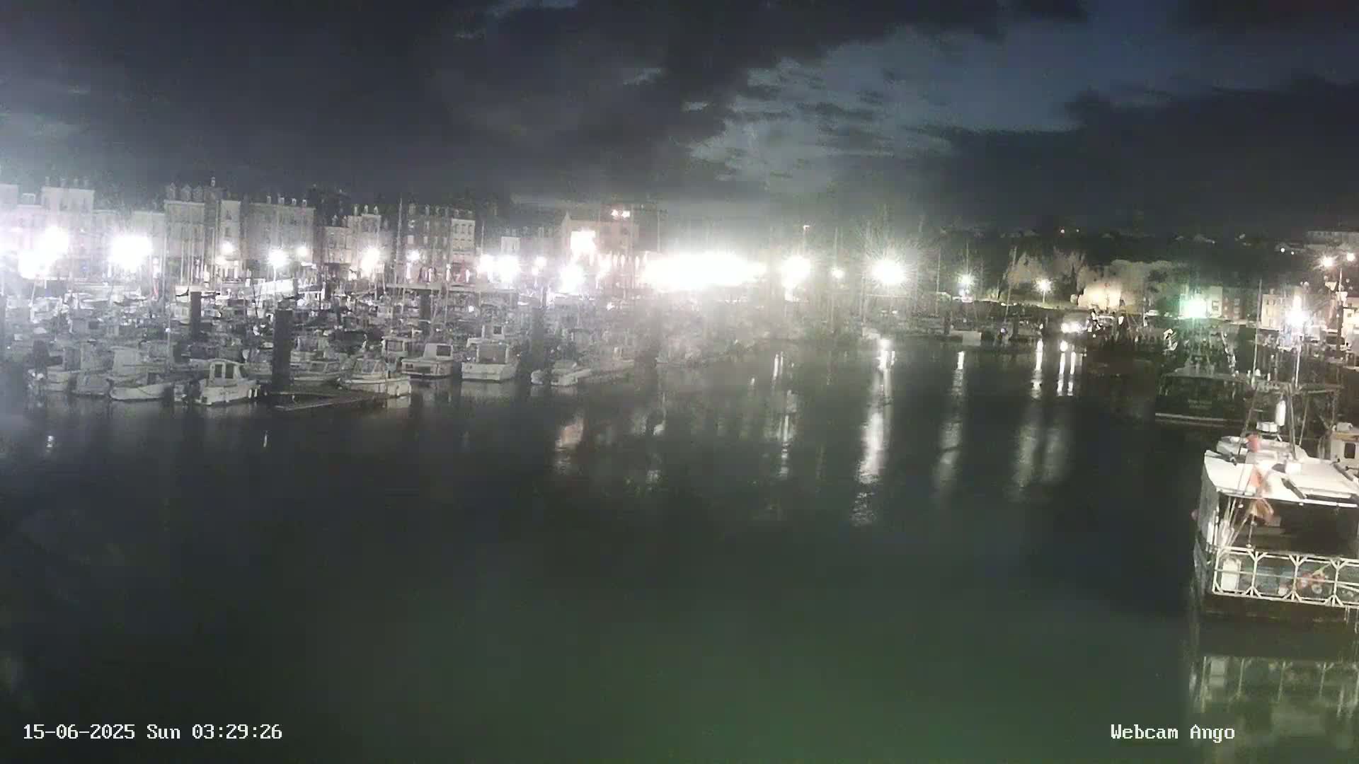 Dieppe, Port de Plaisance Marine Live Cam - Dieppe, Seine-Maritime, Normandie, France