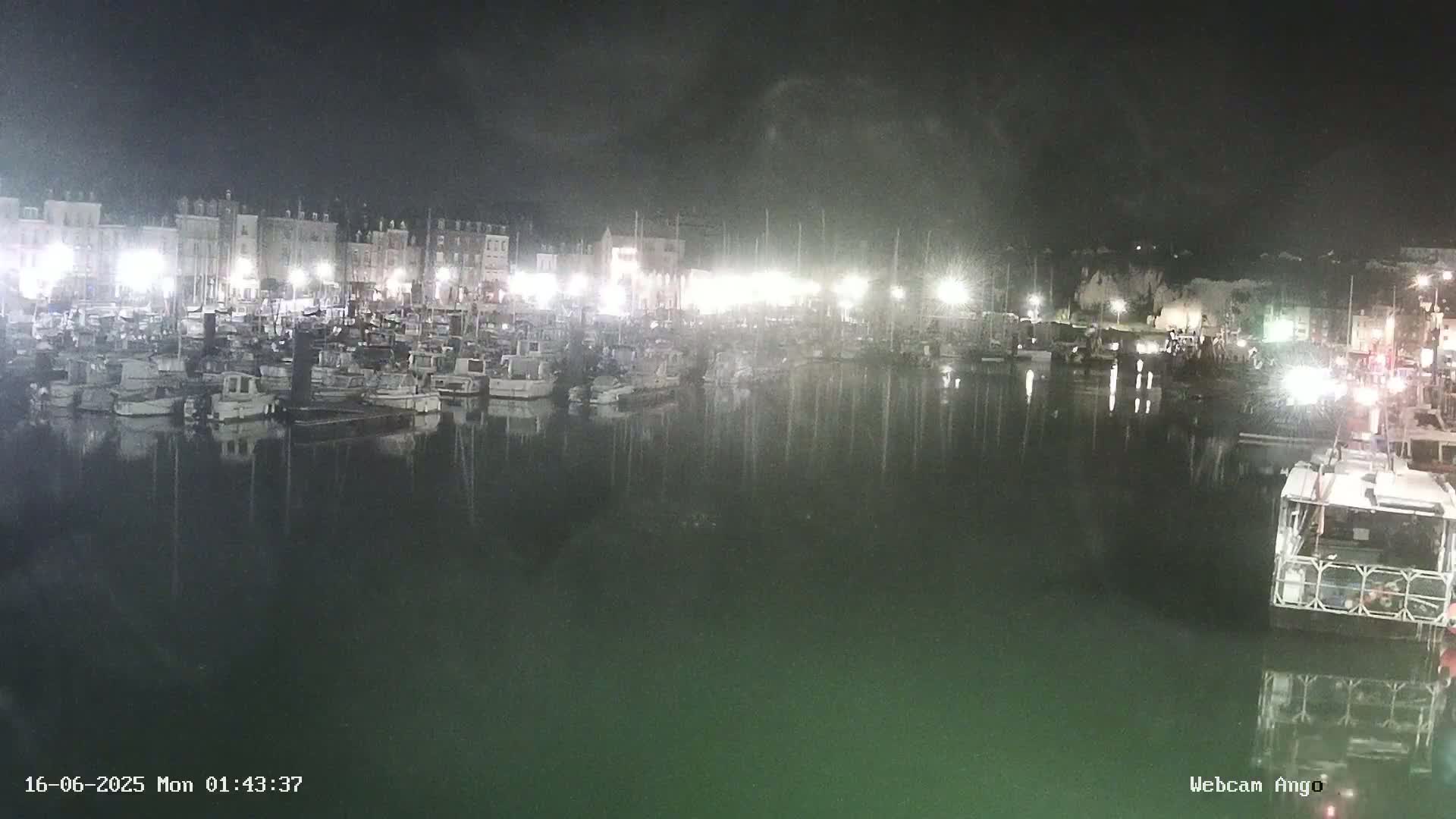 Dieppe, Port de Plaisance Marine Live Cam - Dieppe, Seine-Maritime, Normandie, France