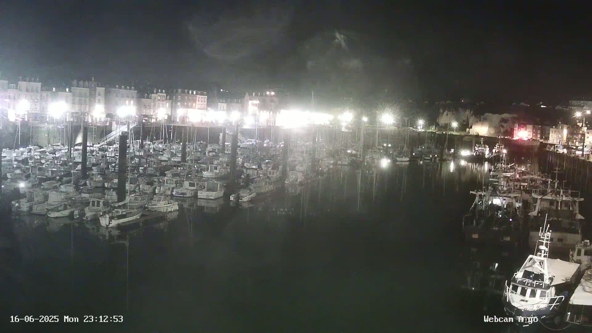Dieppe, Port de Plaisance Marine Live Cam - Dieppe, Seine-Maritime, Normandie, France