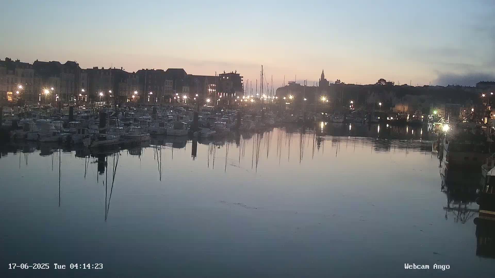 Dieppe, Port de Plaisance Marine Live Cam - Dieppe, Seine-Maritime, Normandie, France