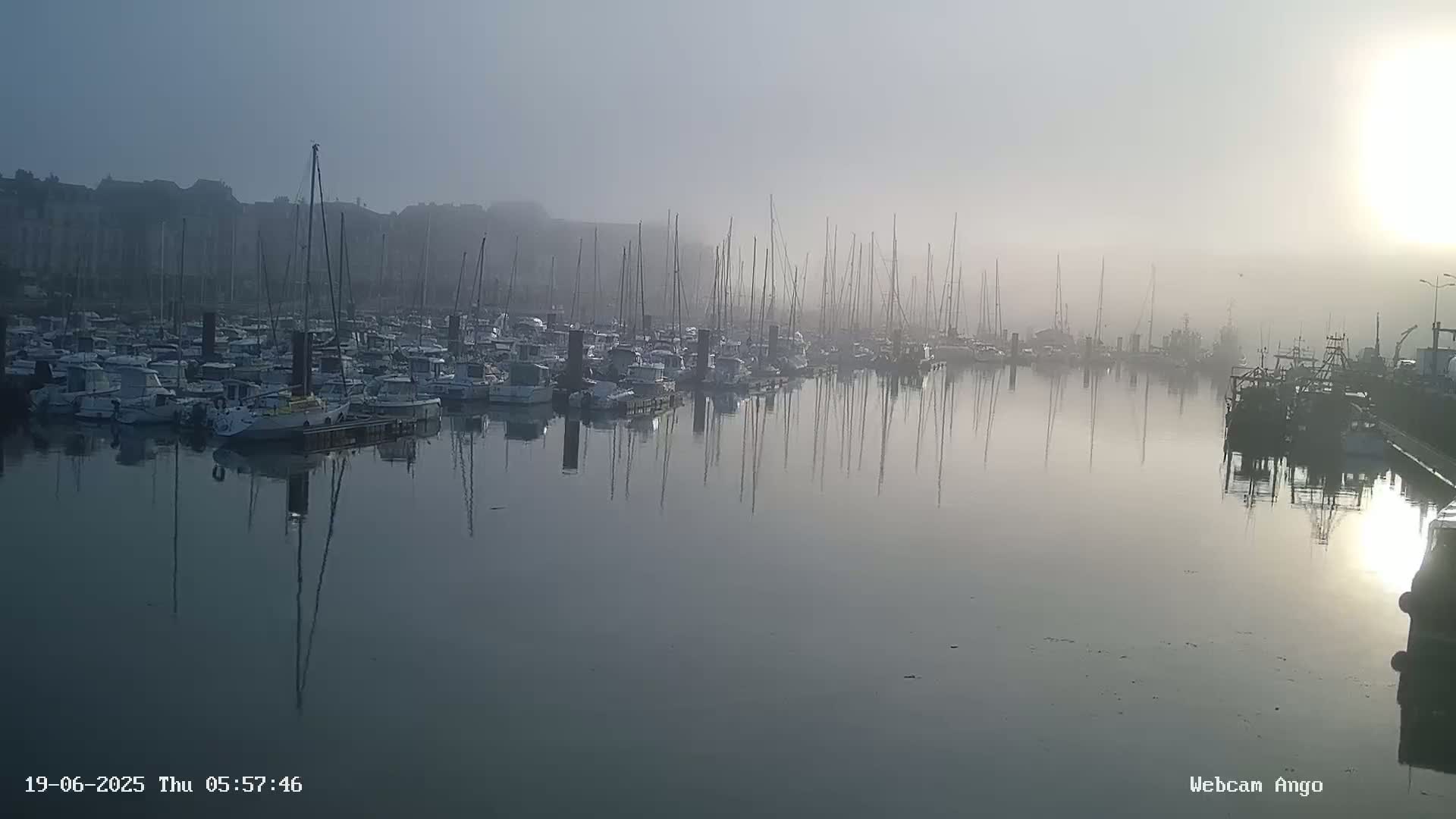 Dieppe, Port de Plaisance Marine Live Cam - Dieppe, Seine-Maritime, Normandie, France