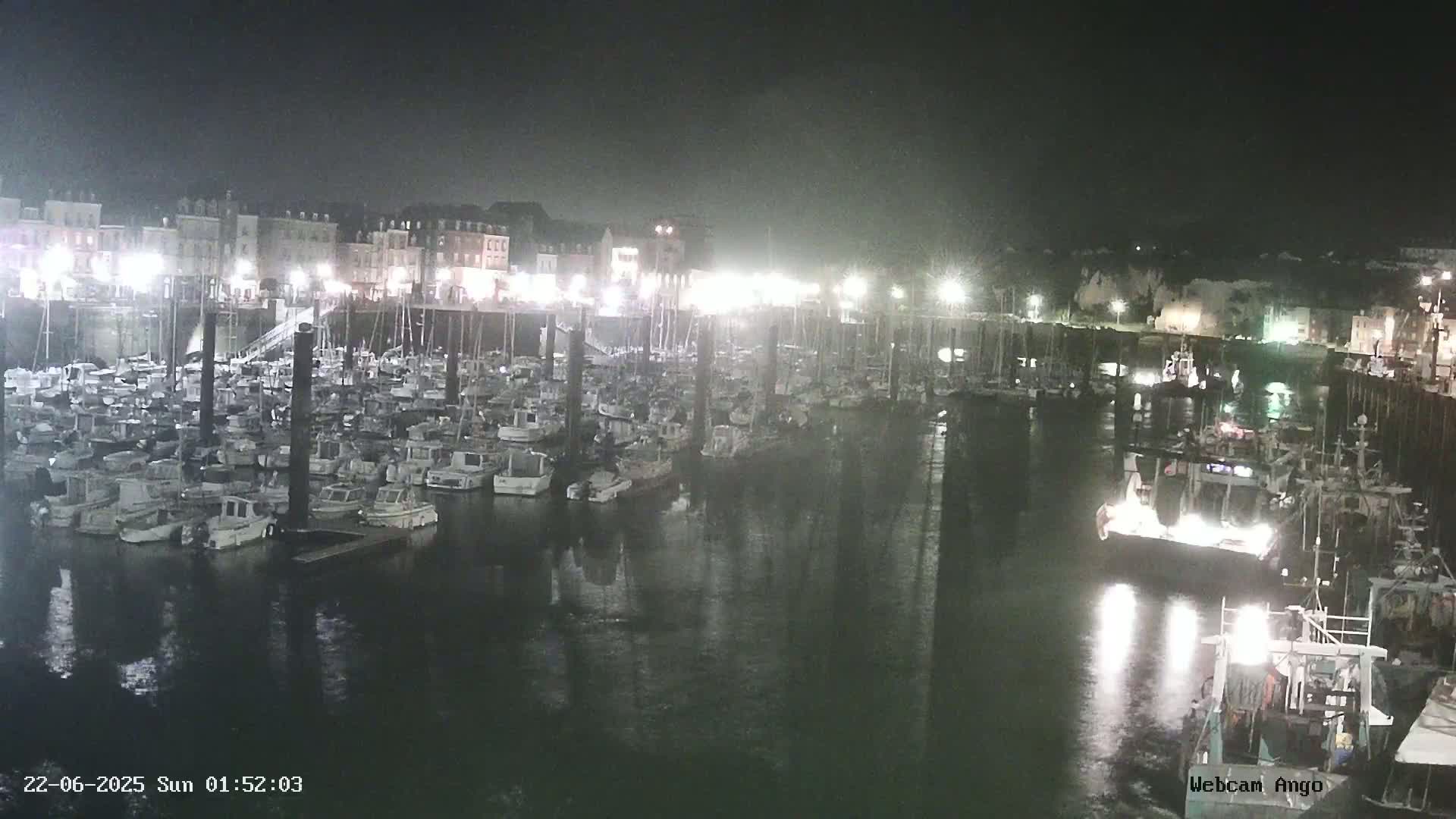 Dieppe, Port de Plaisance Marine Live Cam - Dieppe, Seine-Maritime, Normandie, France
