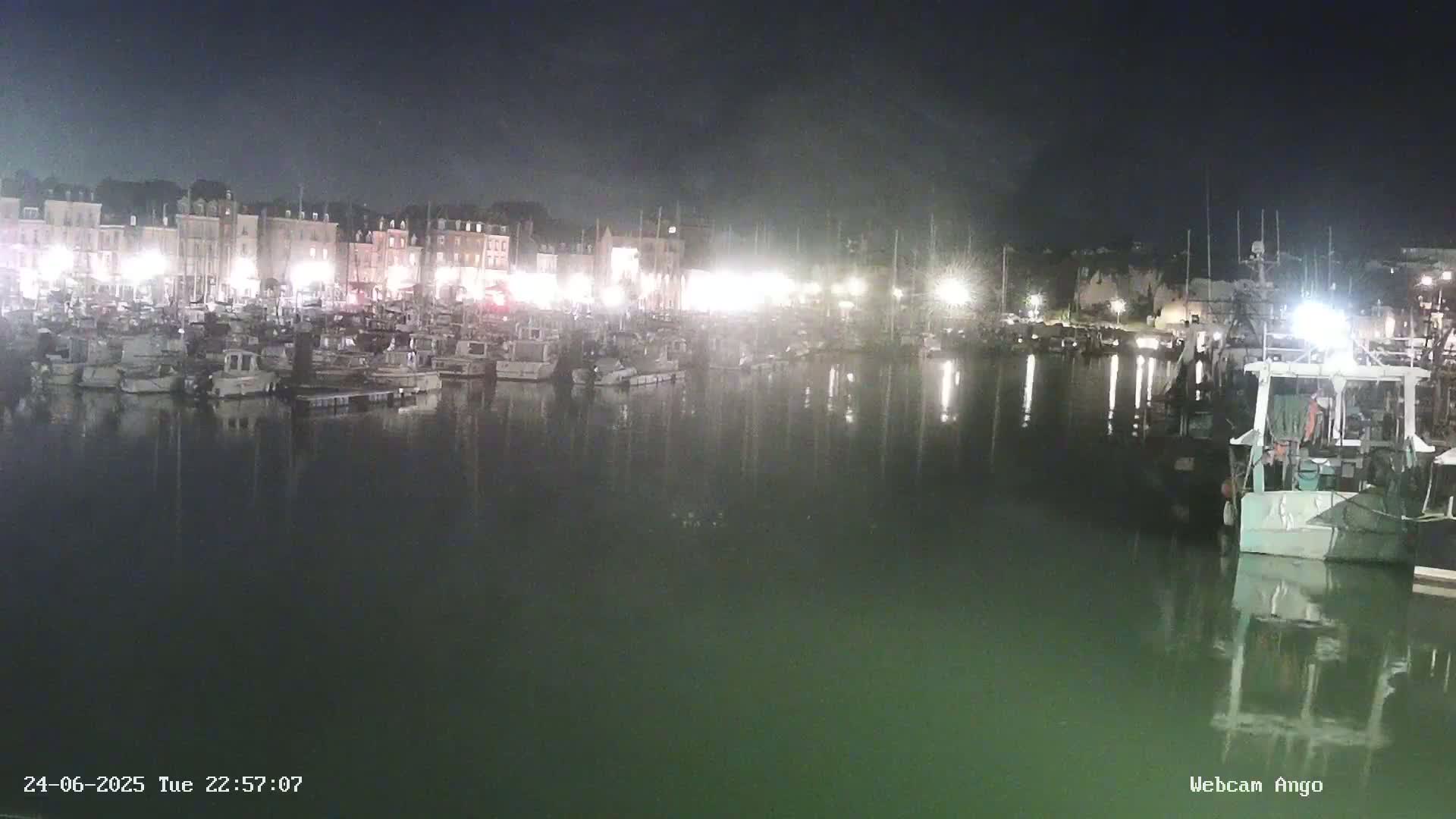 Dieppe, Port de Plaisance Marine Live Cam - Dieppe, Seine-Maritime, Normandie, France