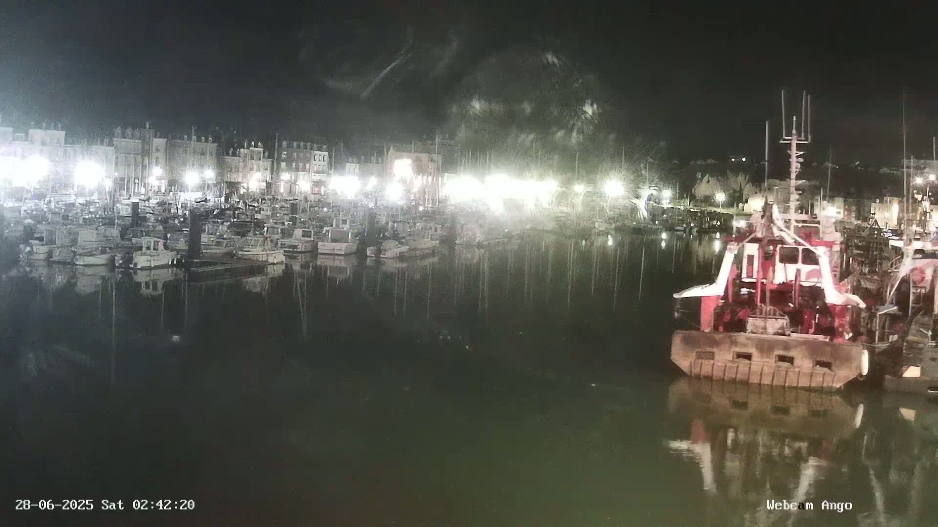 Dieppe, Port de Plaisance Marine Live Cam - Dieppe, Seine-Maritime, Normandie, France