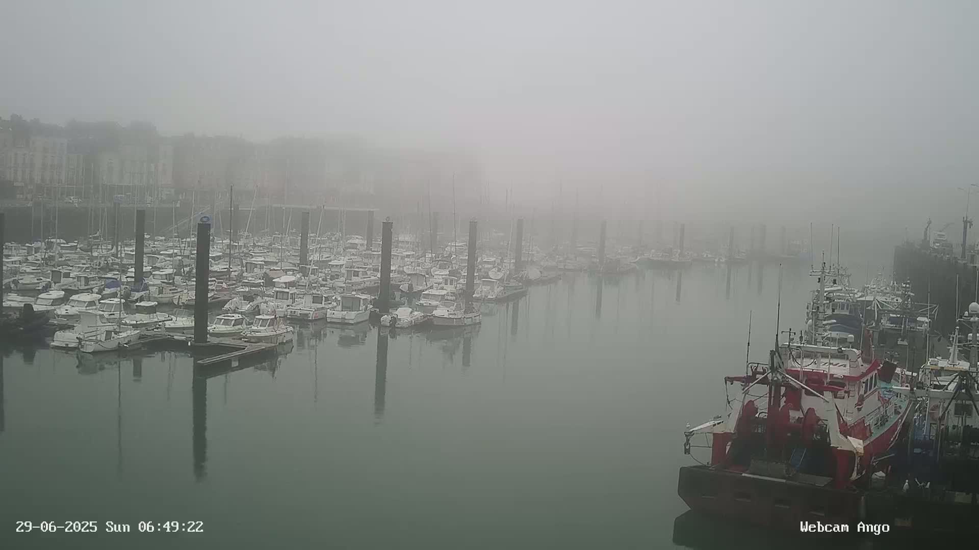 Dieppe, Port de Plaisance Marine Live Cam - Dieppe, Seine-Maritime, Normandie, France