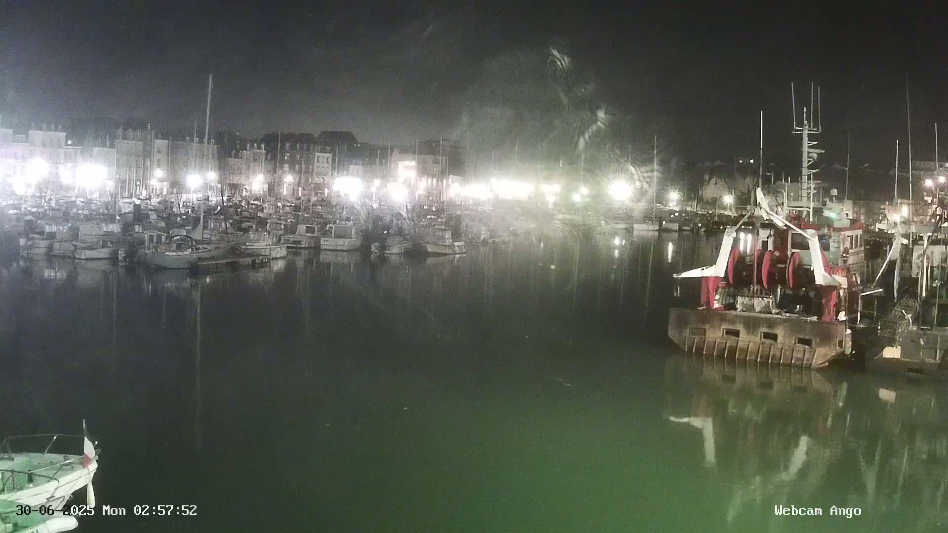 Dieppe, Port de Plaisance Marine Live Cam - Dieppe, Seine-Maritime, Normandie, France