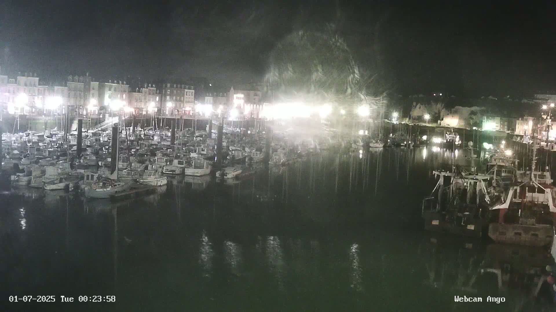 Dieppe, Port de Plaisance Marine Live Cam - Dieppe, Seine-Maritime, Normandie, France