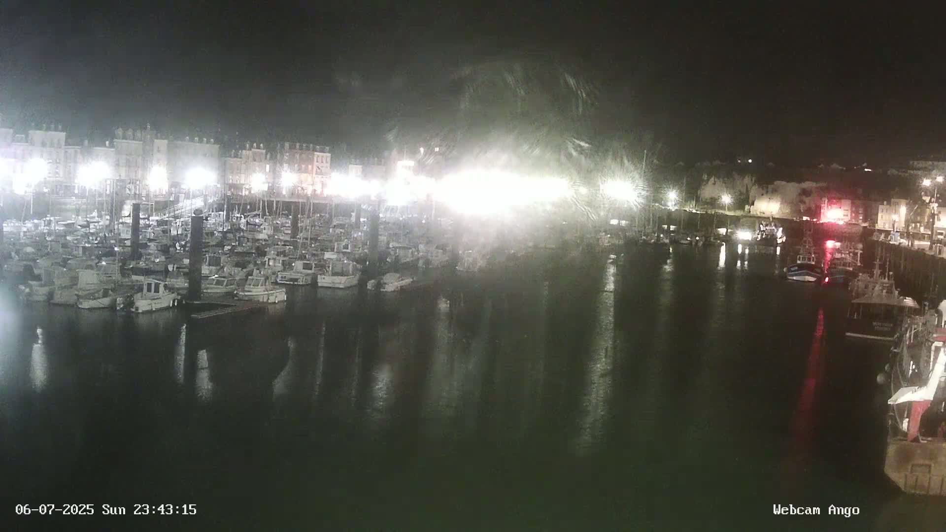 Dieppe, Port de Plaisance Marine Live Cam - Dieppe, Seine-Maritime, Normandie, France