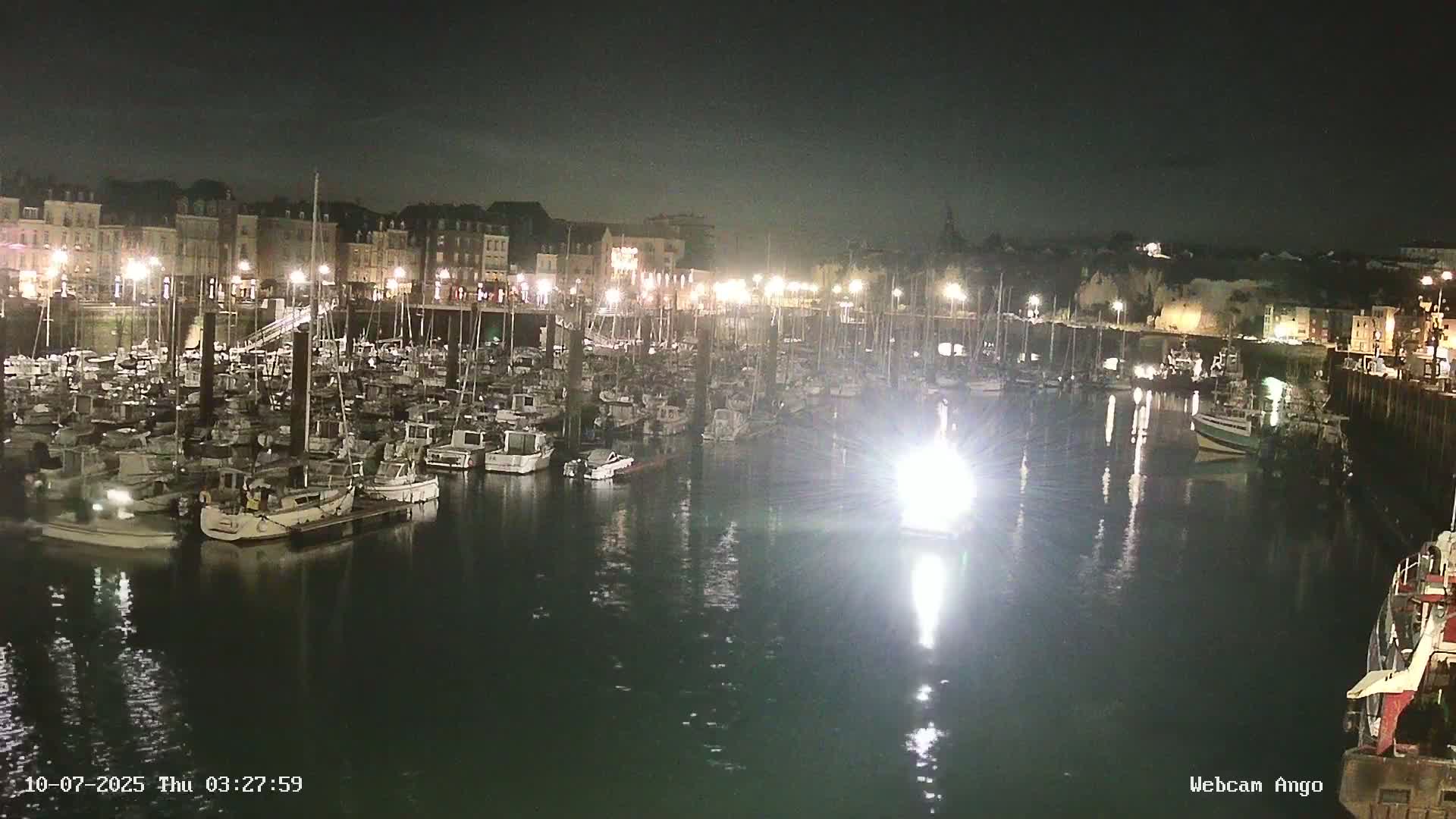 Dieppe, Port de Plaisance Marine Live Cam - Dieppe, Seine-Maritime, Normandie, France