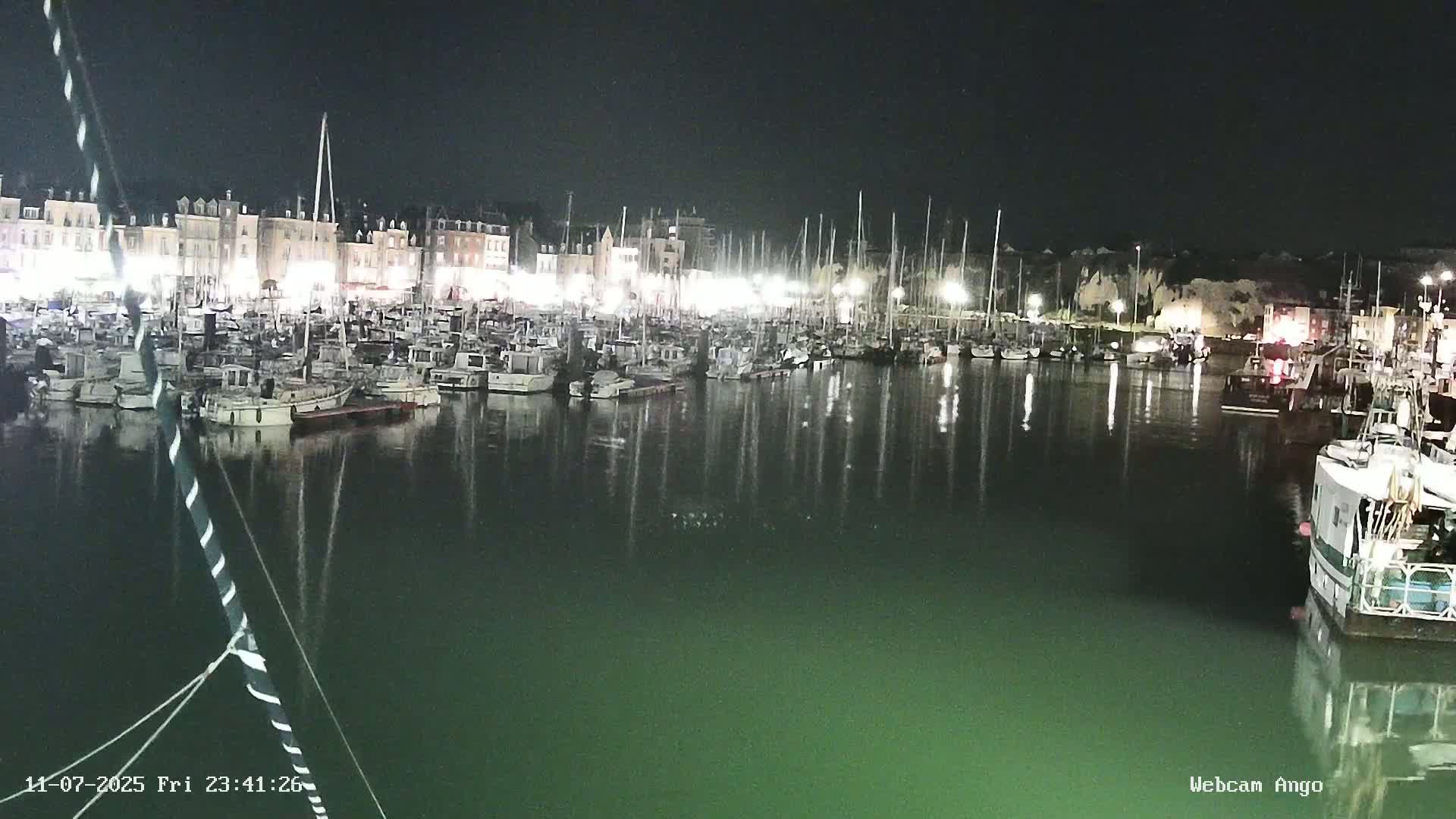 Dieppe, Port de Plaisance Marine Live Cam - Dieppe, Seine-Maritime, Normandie, France