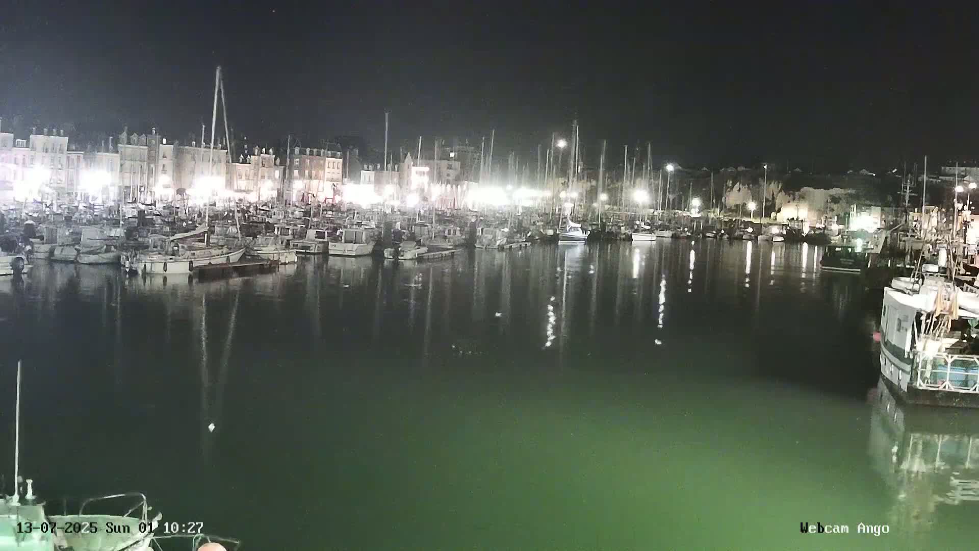 Dieppe, Port de Plaisance Marine Live Cam - Dieppe, Seine-Maritime, Normandie, France