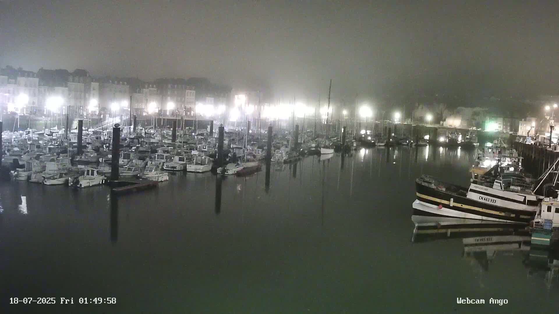 Dieppe, Port de Plaisance Marine Live Cam - Dieppe, Seine-Maritime, Normandie, France