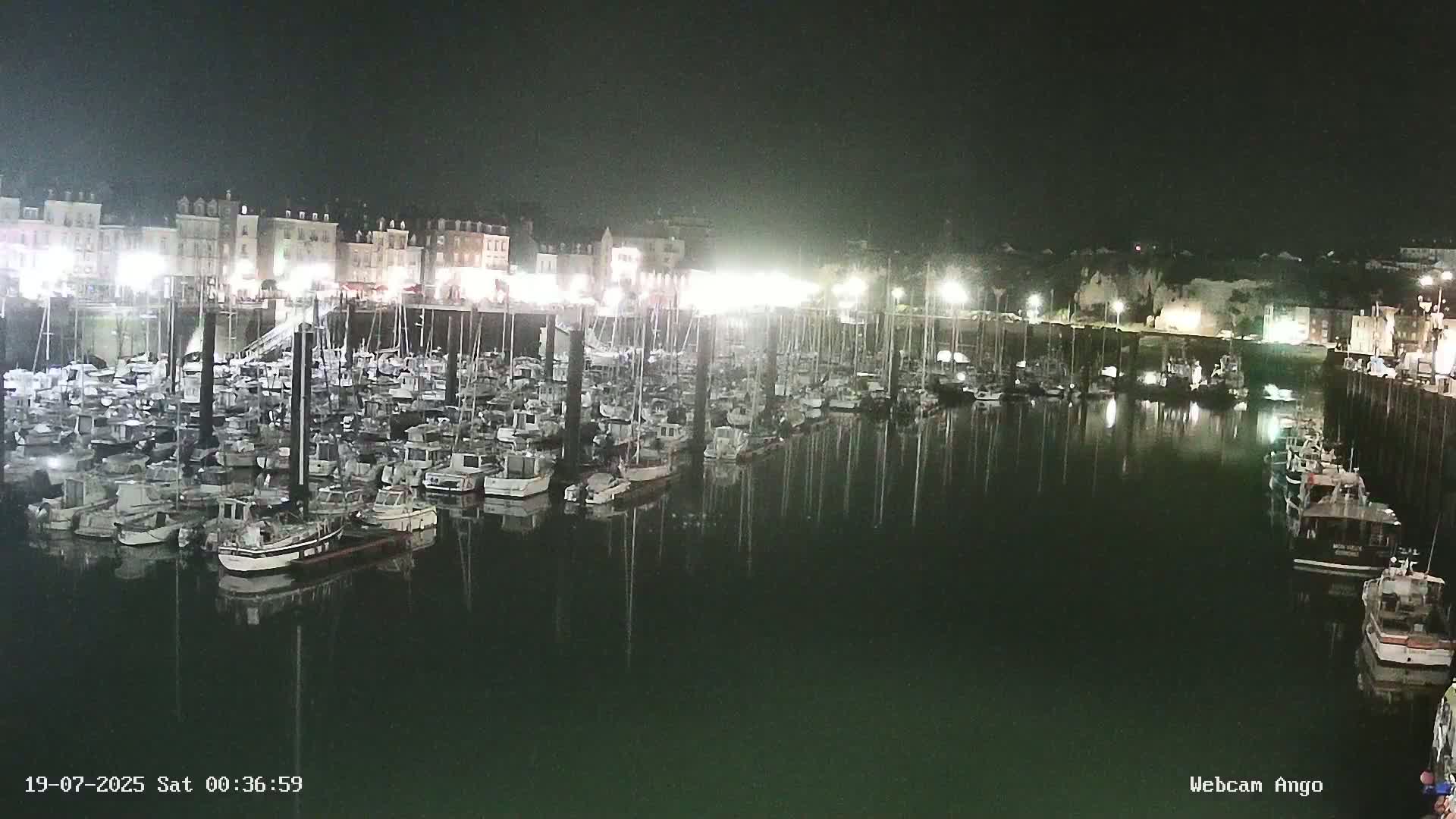 Dieppe, Port de Plaisance Marine Live Cam - Dieppe, Seine-Maritime, Normandie, France