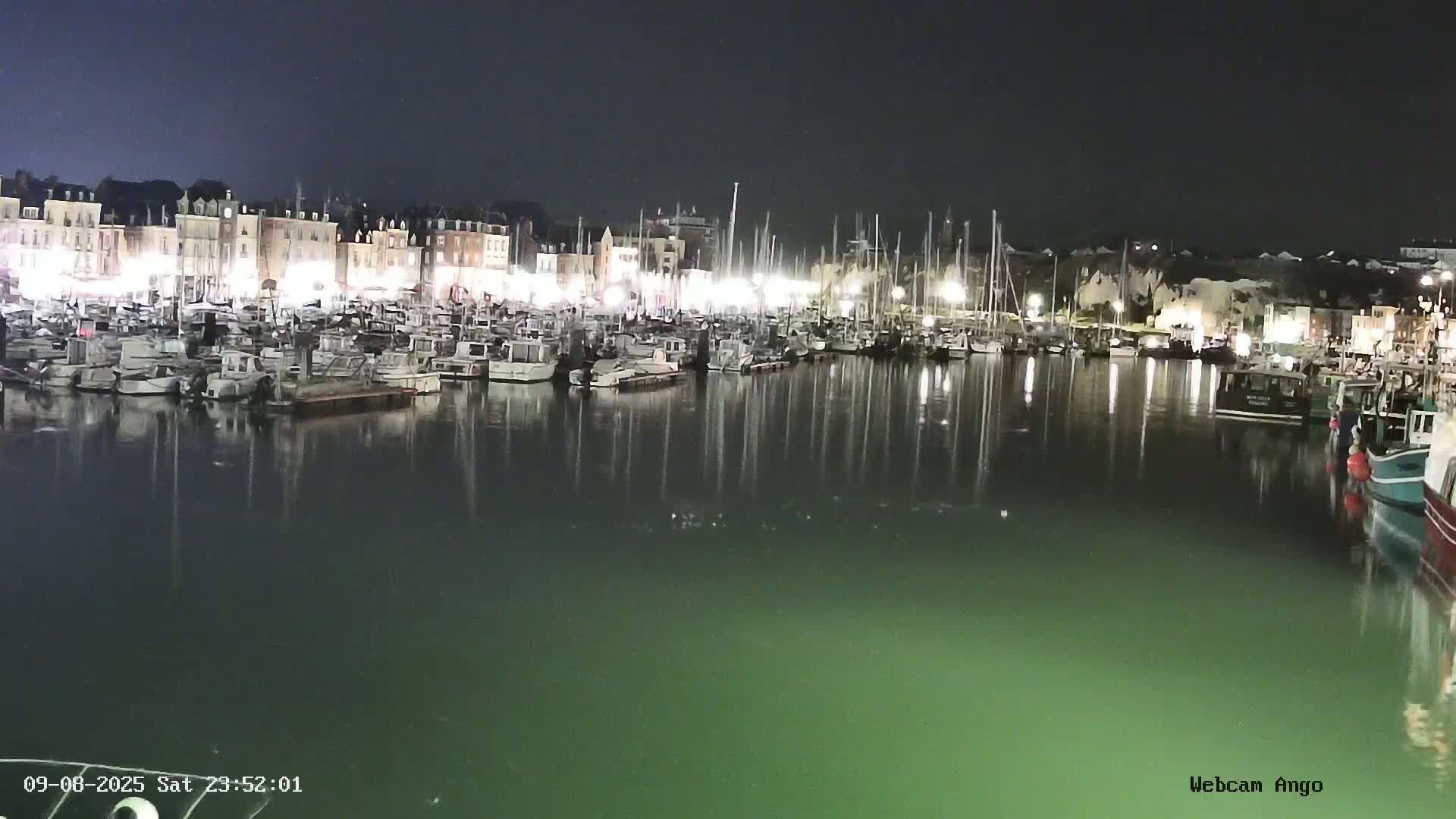 Dieppe, Port de Plaisance Marine Live Cam - Dieppe, Seine-Maritime, Normandie, France