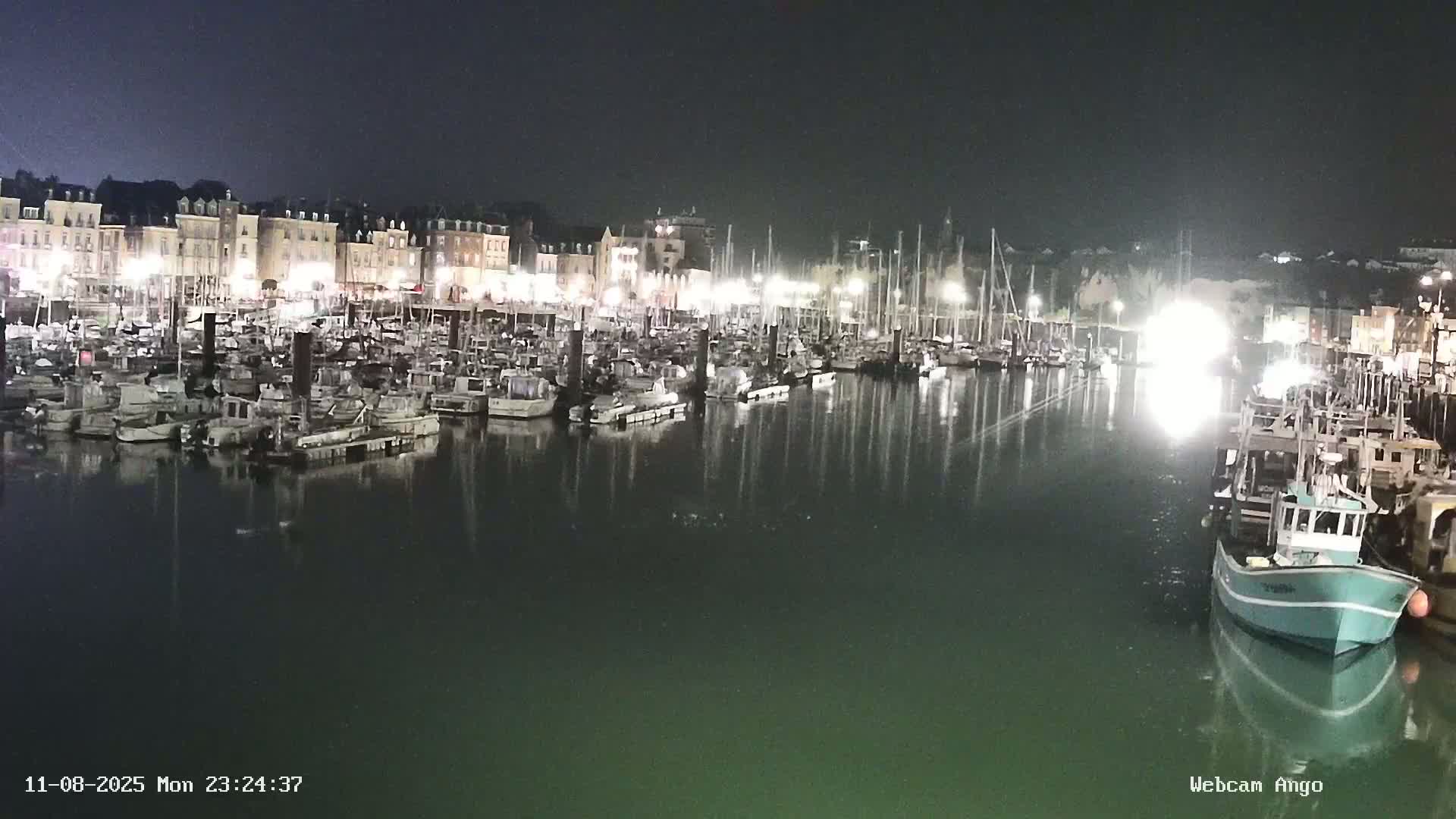 Dieppe, Port de Plaisance Marine Live Cam - Dieppe, Seine-Maritime, Normandie, France