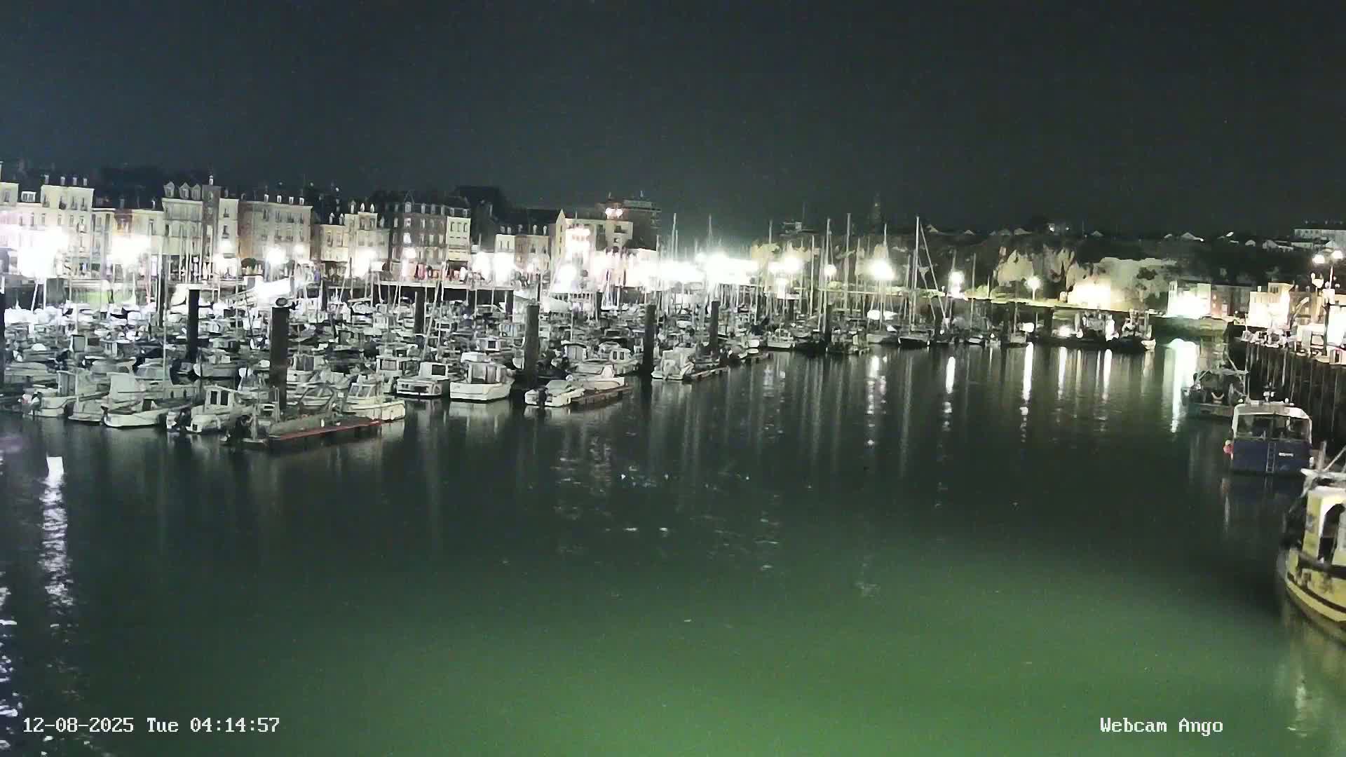 Dieppe, Port de Plaisance Marine Live Cam - Dieppe, Seine-Maritime, Normandie, France