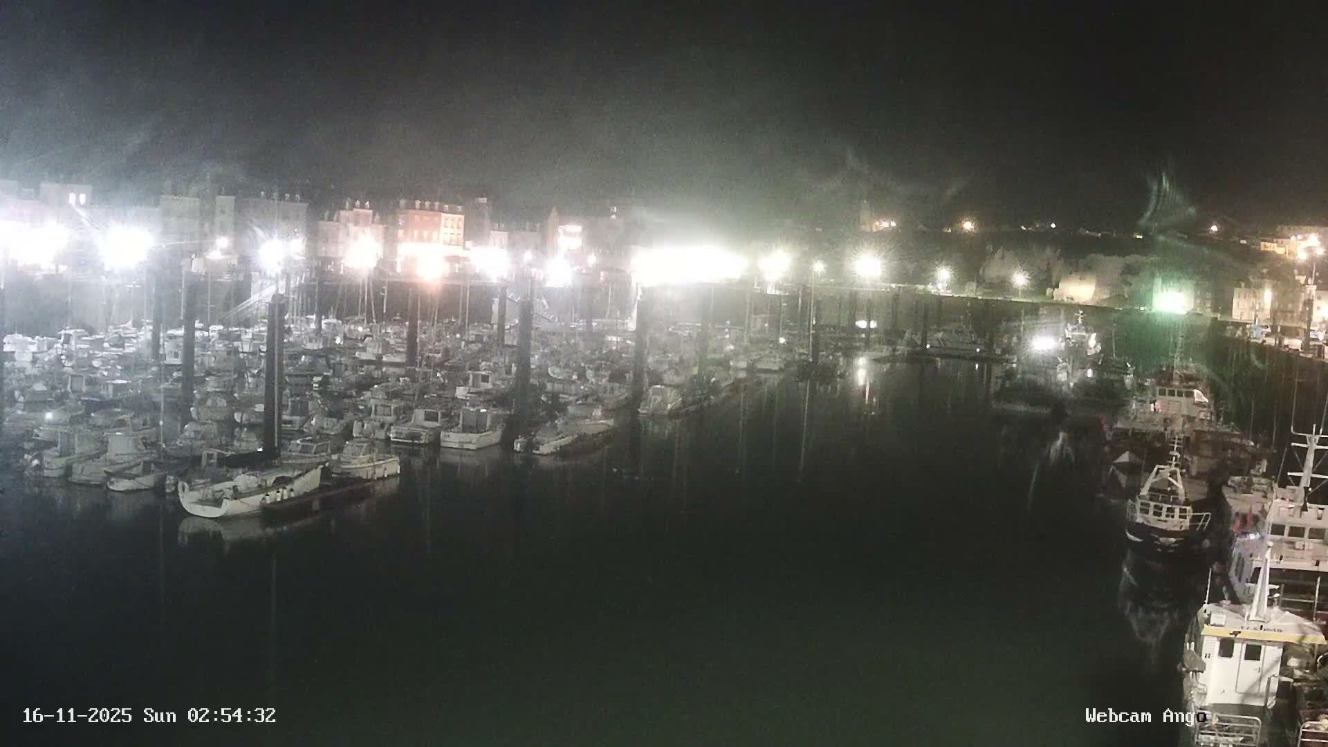 Dieppe, Port de Plaisance Marine Live Cam - Dieppe, Seine-Maritime, Normandie, France