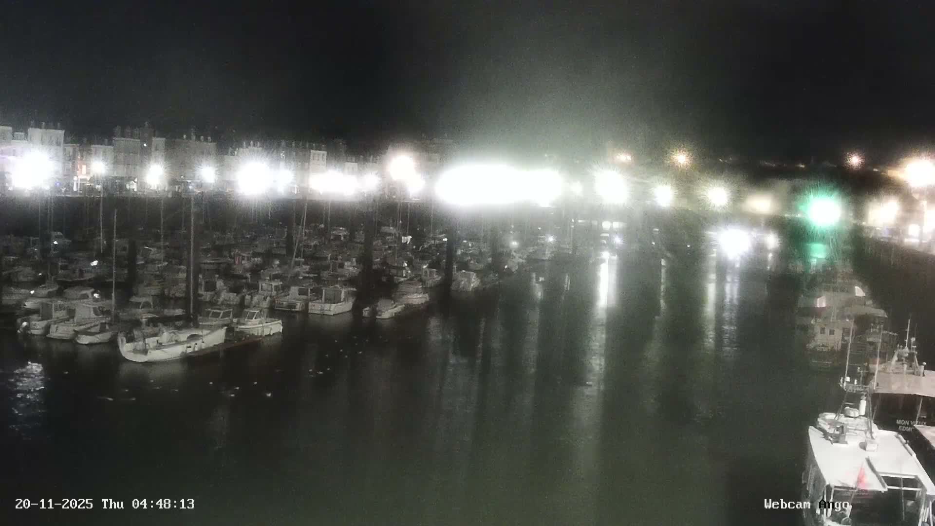 Dieppe, Port de Plaisance Marine Live Cam - Dieppe, Seine-Maritime, Normandie, France