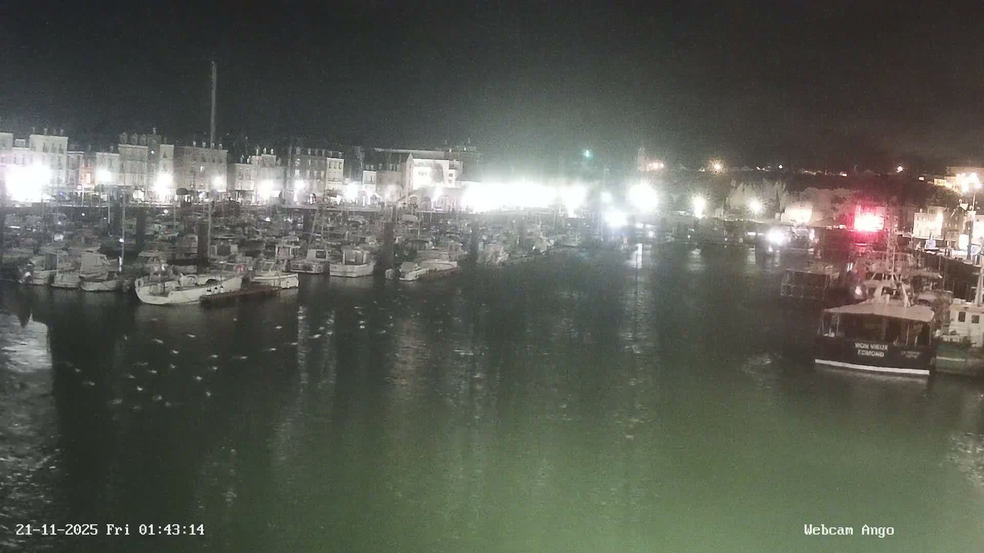 Dieppe, Port de Plaisance Marine Live Cam - Dieppe, Seine-Maritime, Normandie, France