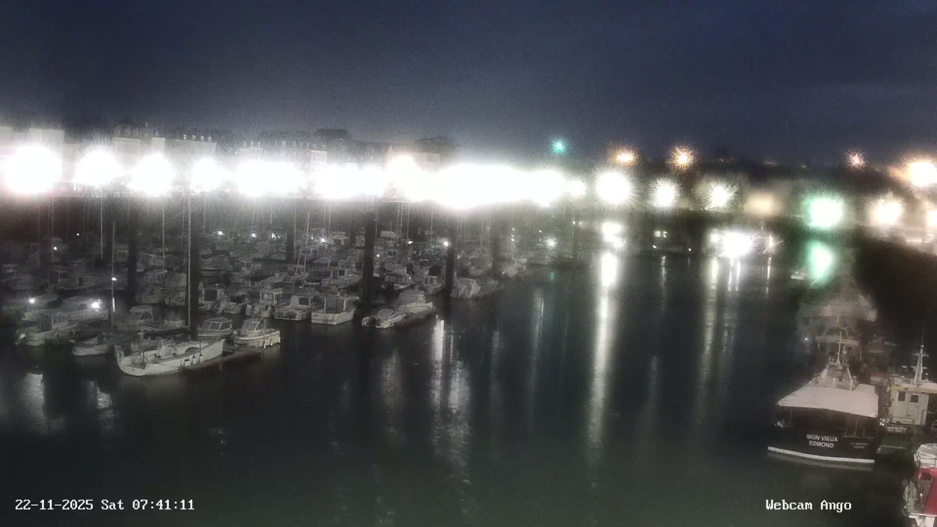 Dieppe, Port de Plaisance Marine Live Cam - Dieppe, Seine-Maritime, Normandie, France