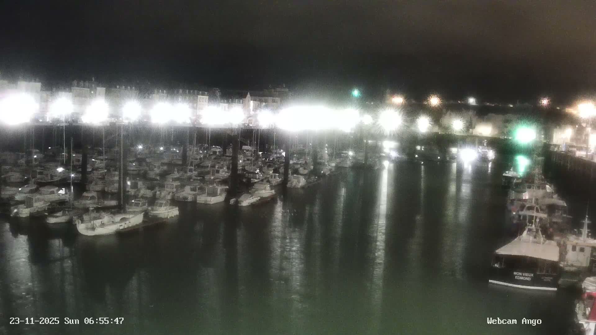 Dieppe, Port de Plaisance Marine Live Cam - Dieppe, Seine-Maritime, Normandie, France