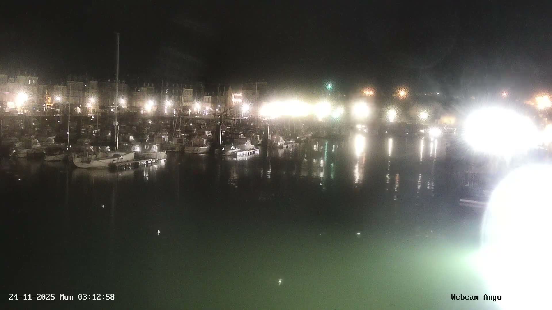 Dieppe, Port de Plaisance Marine Live Cam - Dieppe, Seine-Maritime, Normandie, France