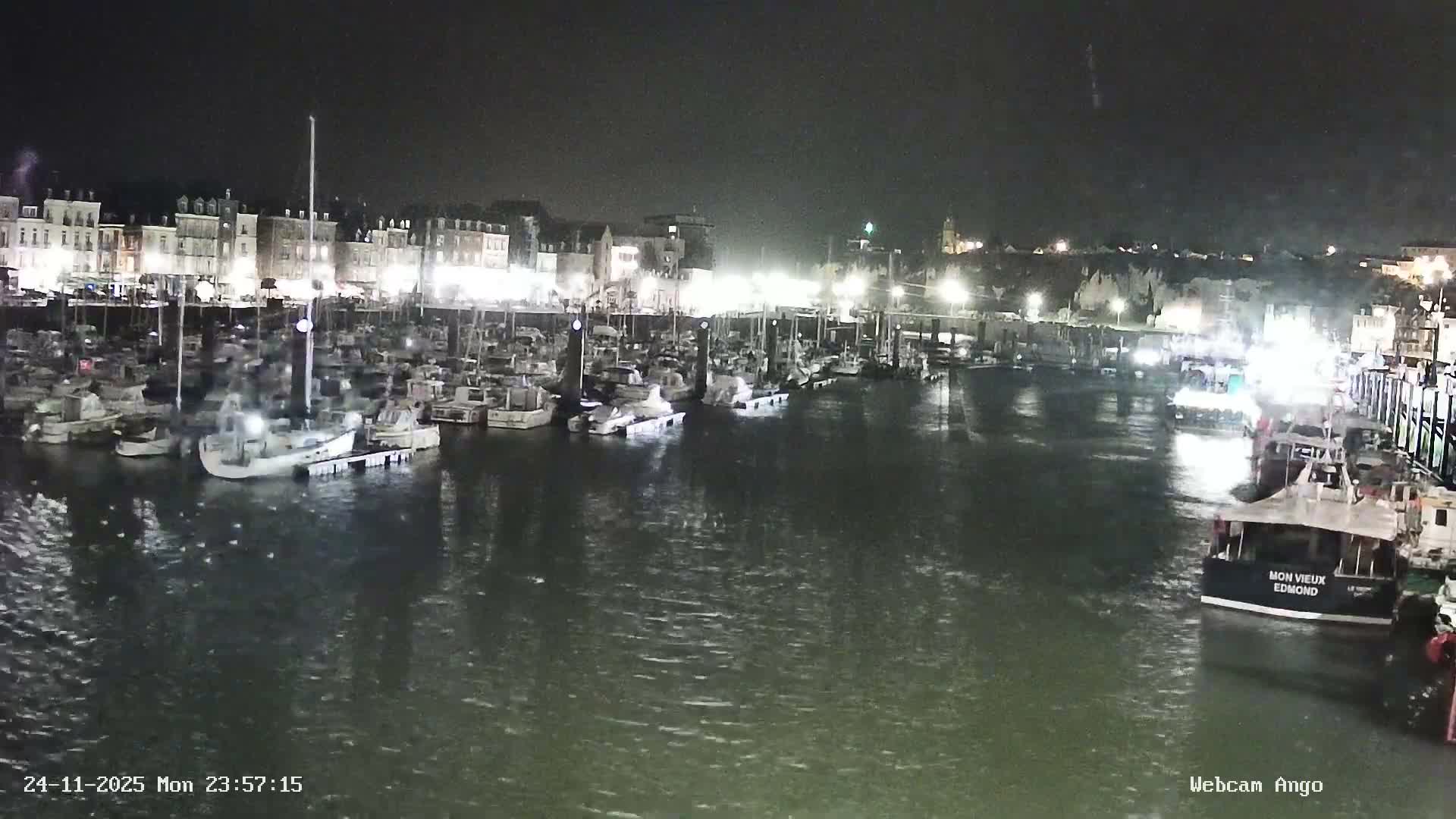 Dieppe, Port de Plaisance Marine Live Cam - Dieppe, Seine-Maritime, Normandie, France