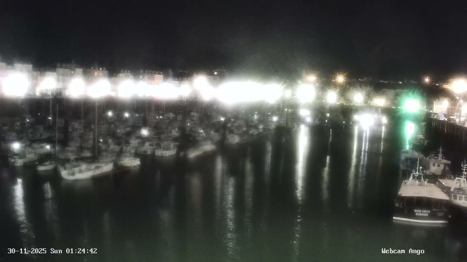 Dieppe, Port de Plaisance Marine Live Cam - Dieppe, Seine-Maritime, Normandie, France