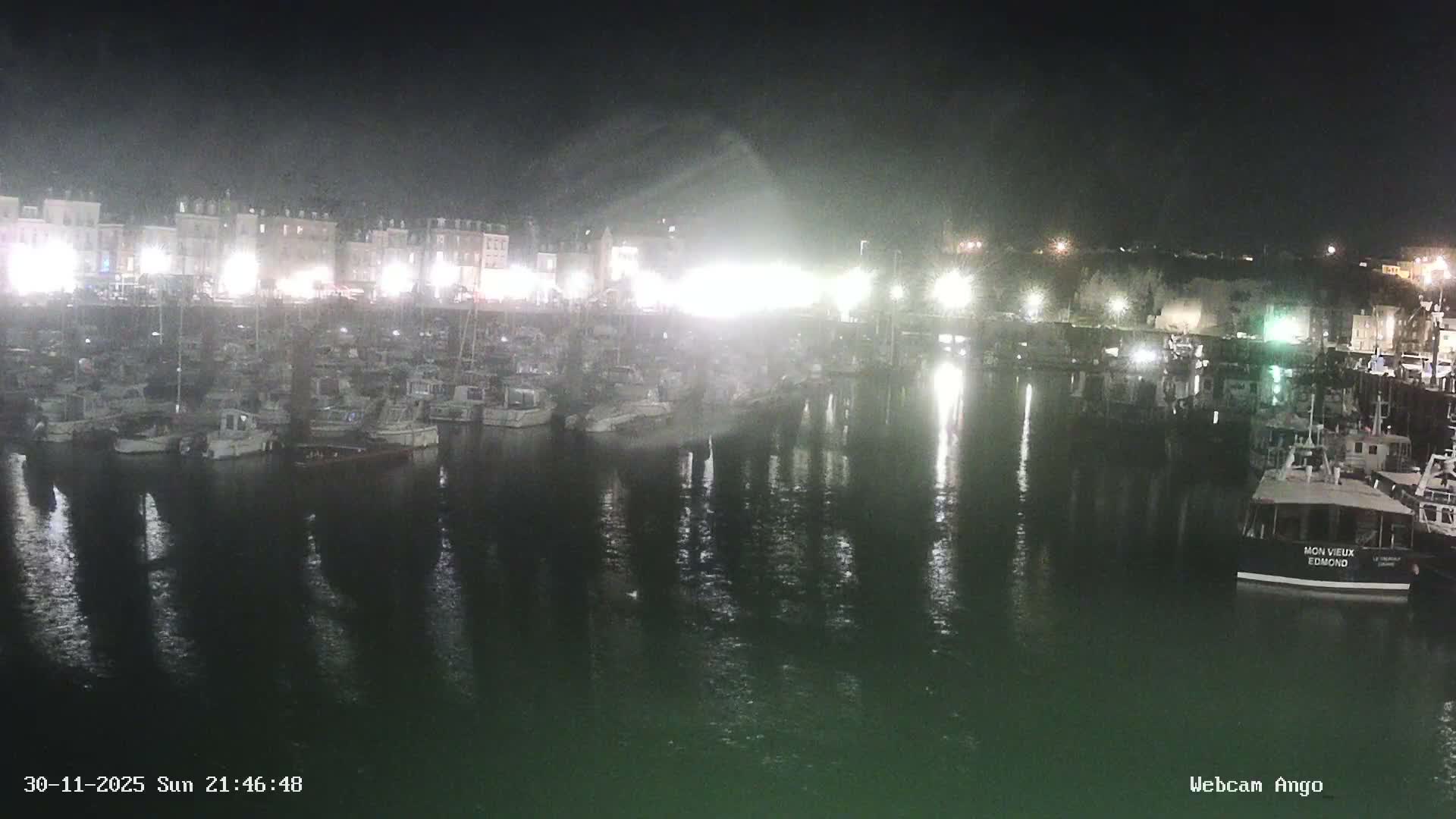Dieppe, Port de Plaisance Marine Live Cam - Dieppe, Seine-Maritime, Normandie, France