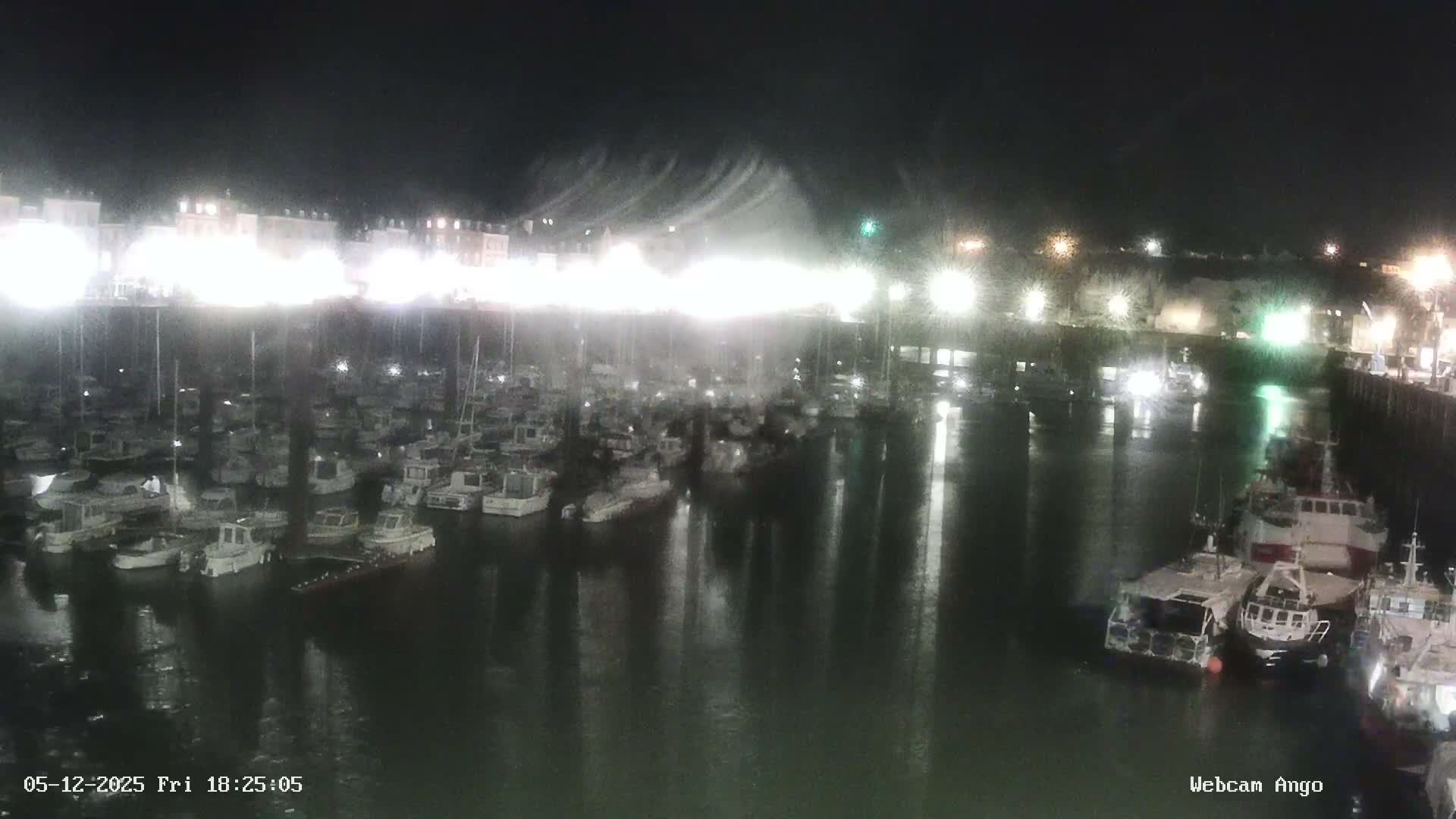 Dieppe, Port de Plaisance Marine Live Cam - Dieppe, Seine-Maritime, Normandie, France