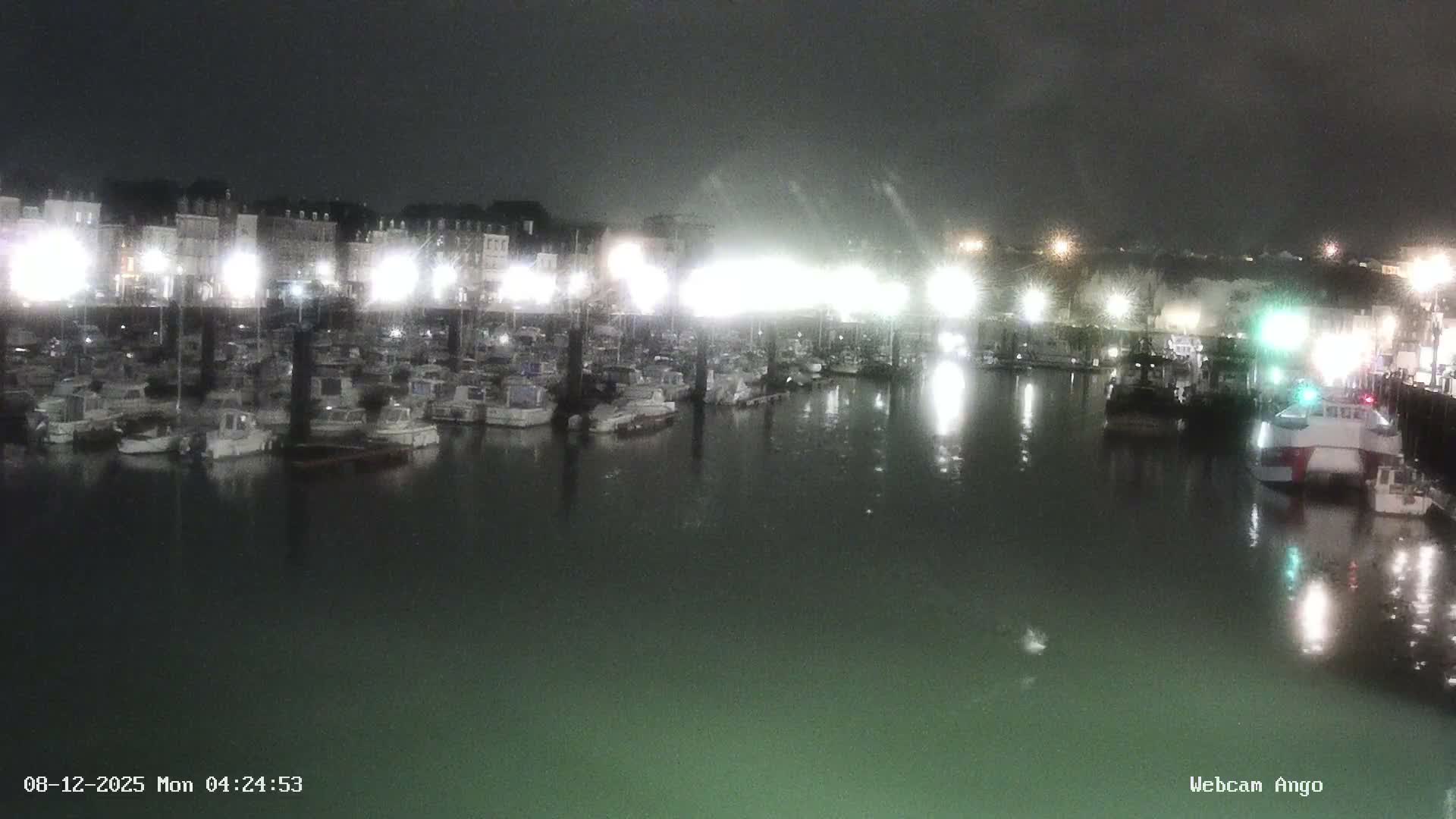Dieppe, Port de Plaisance Marine Live Cam - Dieppe, Seine-Maritime, Normandie, France
